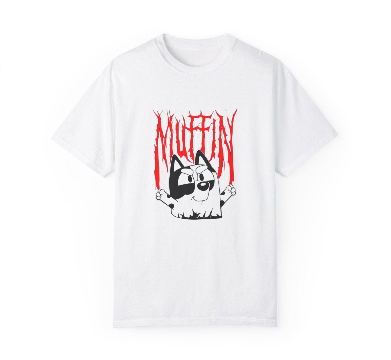 Metal Muffin Heeler DTF T Shirt Comfort Colors