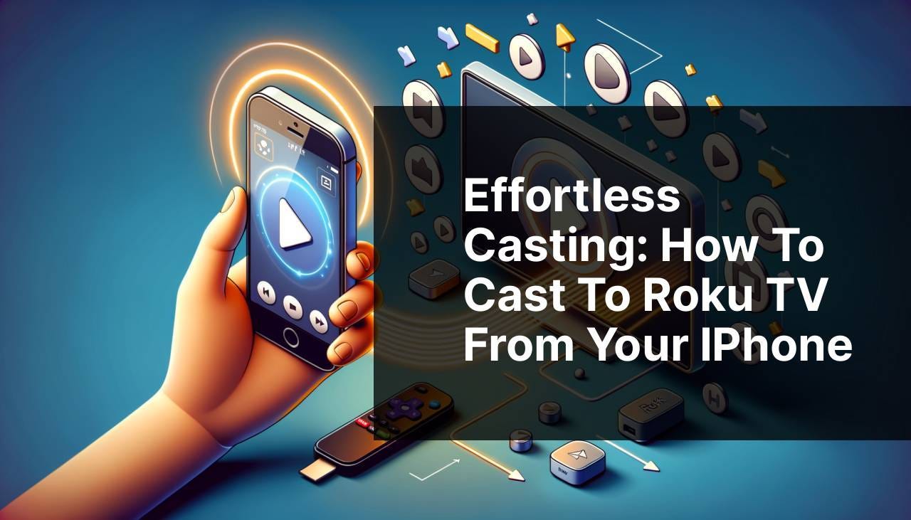 Effortless Casting: How to Cast to Roku TV from Your iPhone