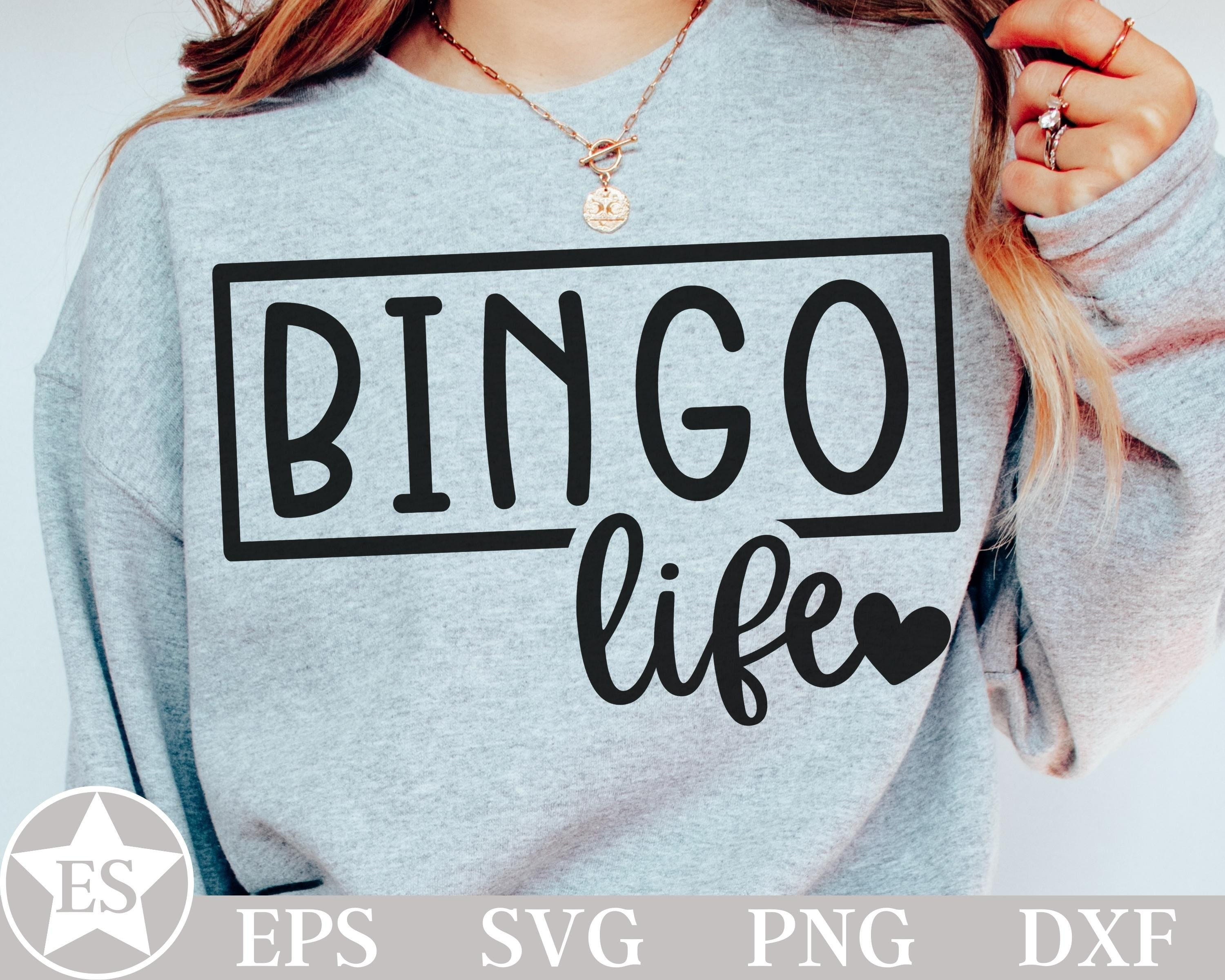 Bingo SVG Cut File | Bingo SVG | Cute Bingo Player Svg | Bingo Png | Bingo Player Png | Bingo Life Design Sublimation | Bingo Life Download