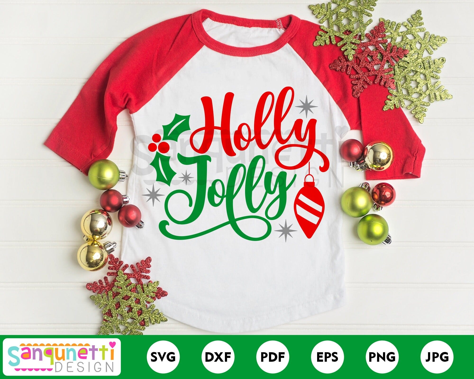 Holly Jolly Christmas SVG, Holiday song svg, Christmas cut file, silhouette and cricut