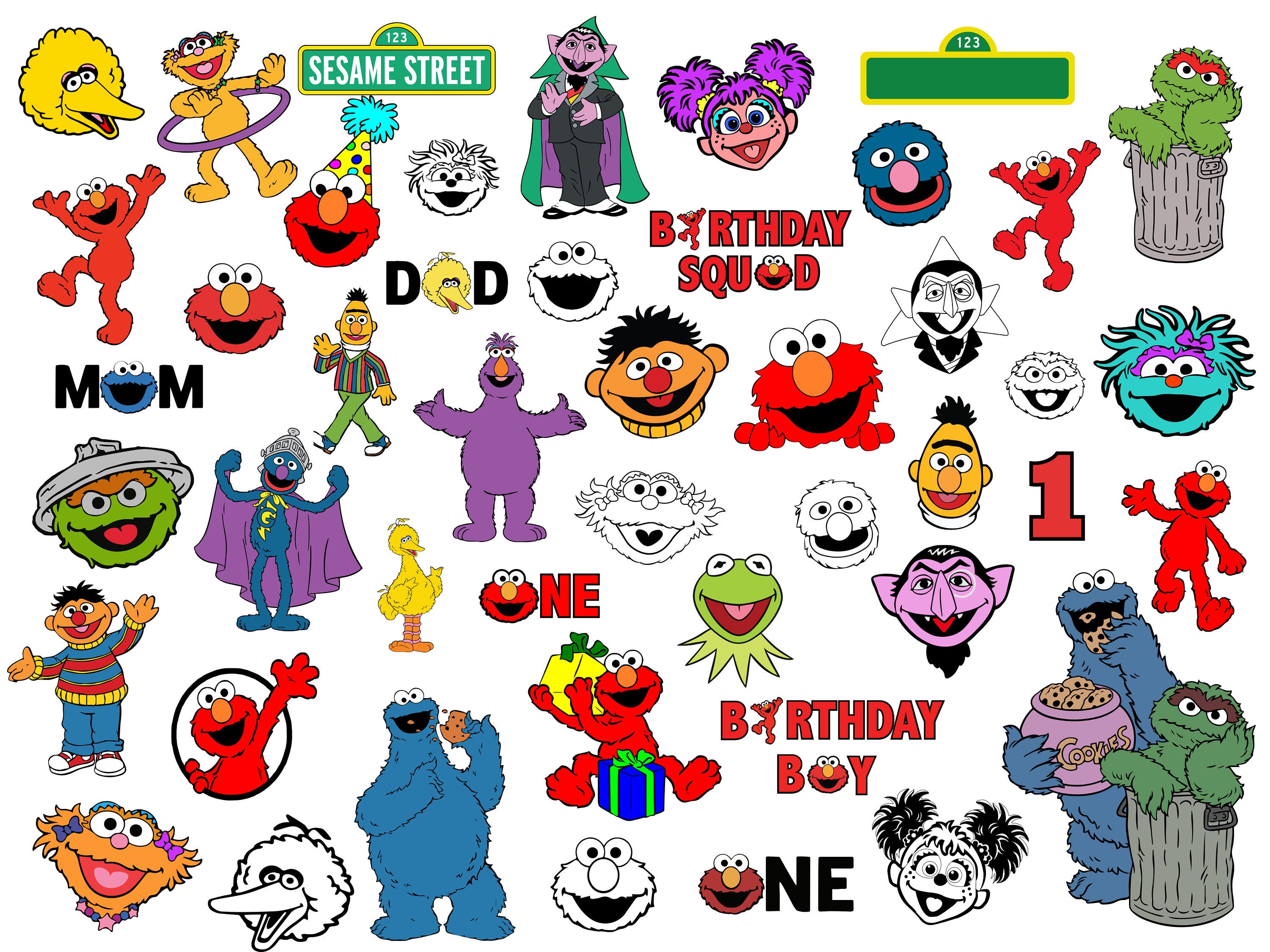 200+ Street, Monsters Files ,Characters SVG,   cricut, layered, Bundle, Digital Layout Clipart Design,,layered svg, Svg , Png , Instant,