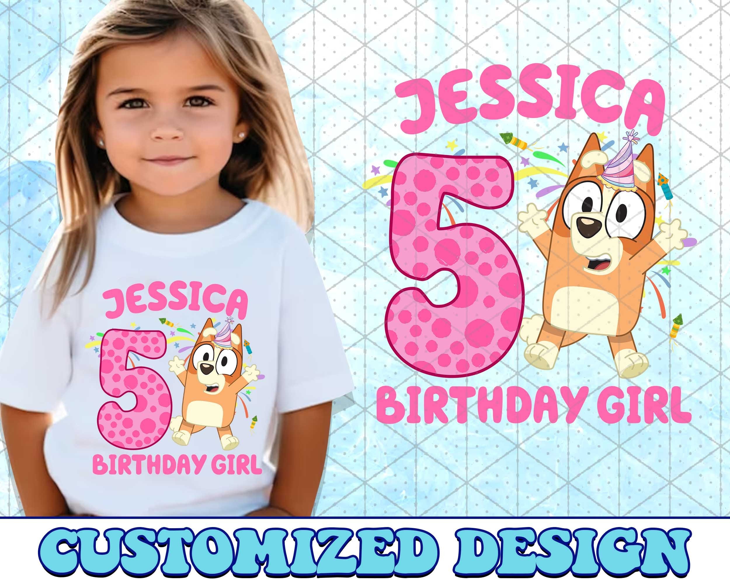 Customized Bluey Birthday PNG, Bluey Family PNG, Bluey The Eras Tour Png, Bluey Bingo Png, Bluey Mom Png, Bluey Dad Png, Bluey Friends