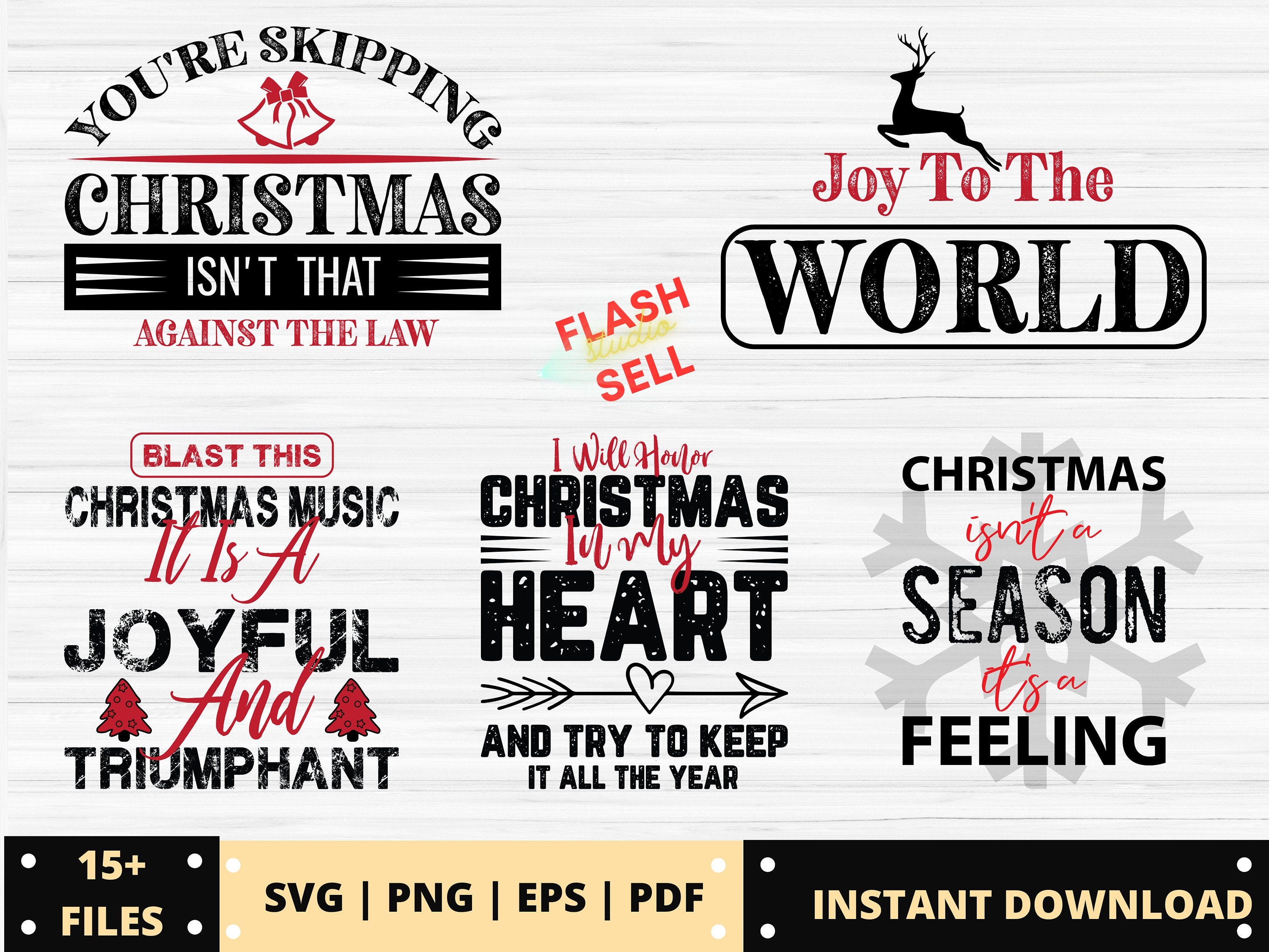 BUY 2 GET 1 FREE, 15+ Merry Christmas svg bundle- Christmas vacation svg- funny Santa  svg- winter holiday svg- svg files silhouette circuit