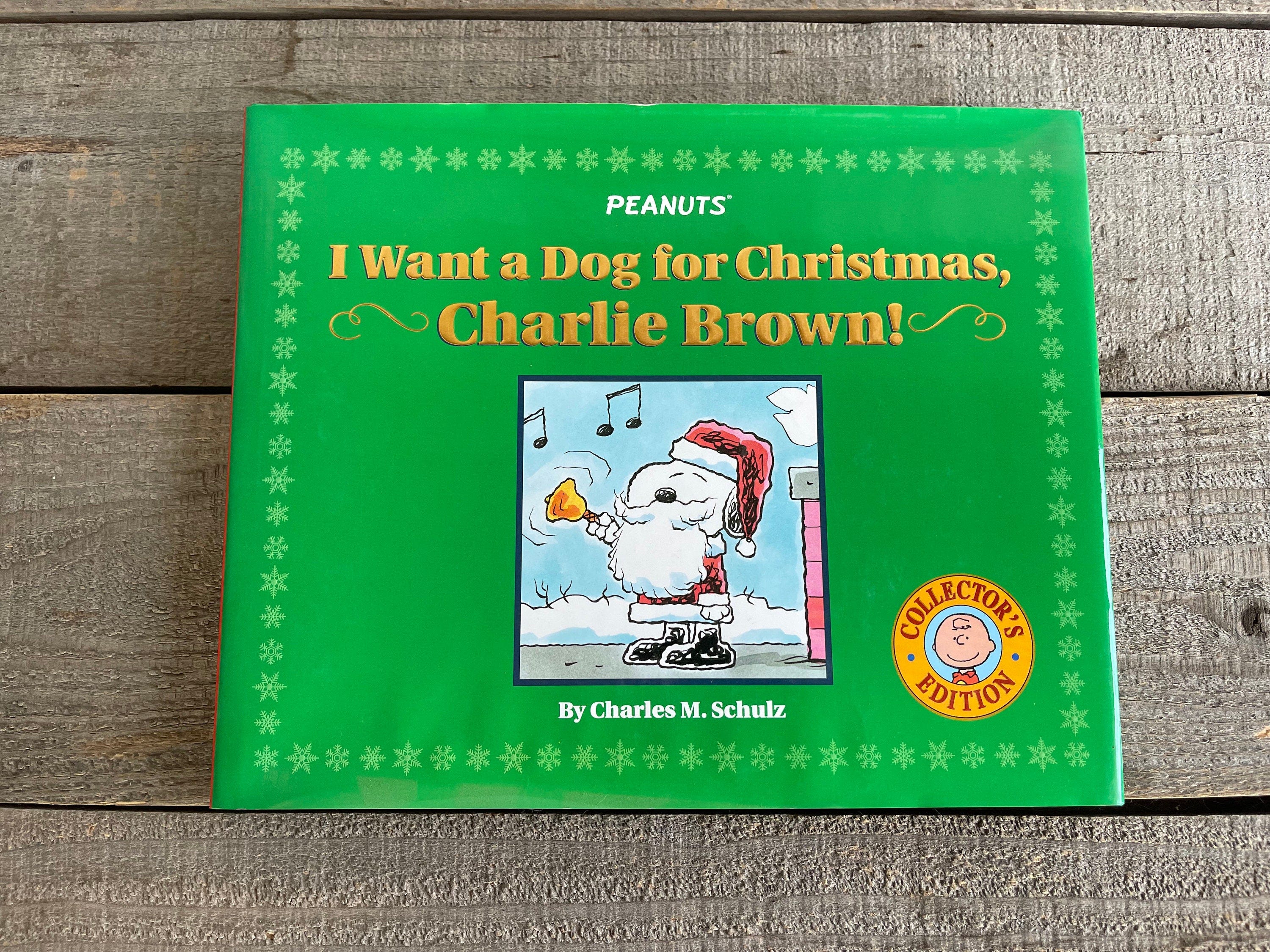 I Want A Dog for Christmas, Charlie Brown! // Peanuts Book by Charles M. Schulz // Collector