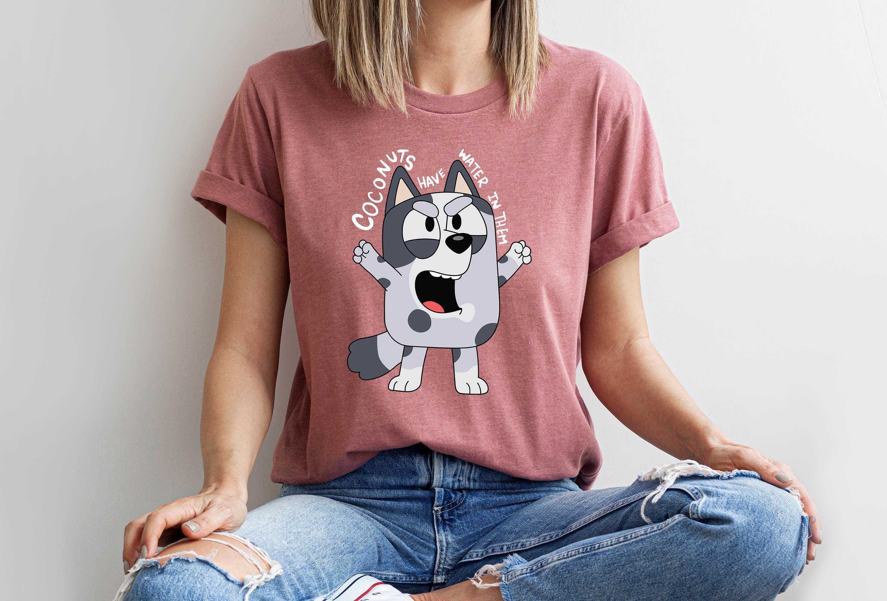 Muffin Heeler Shirt, Coconuts Have Water In Them T-shirt, Bluey Family Shirt, Funny Bluey Shirt, Cartoon Shirt, Heeler Family Tee, Bluey Tee