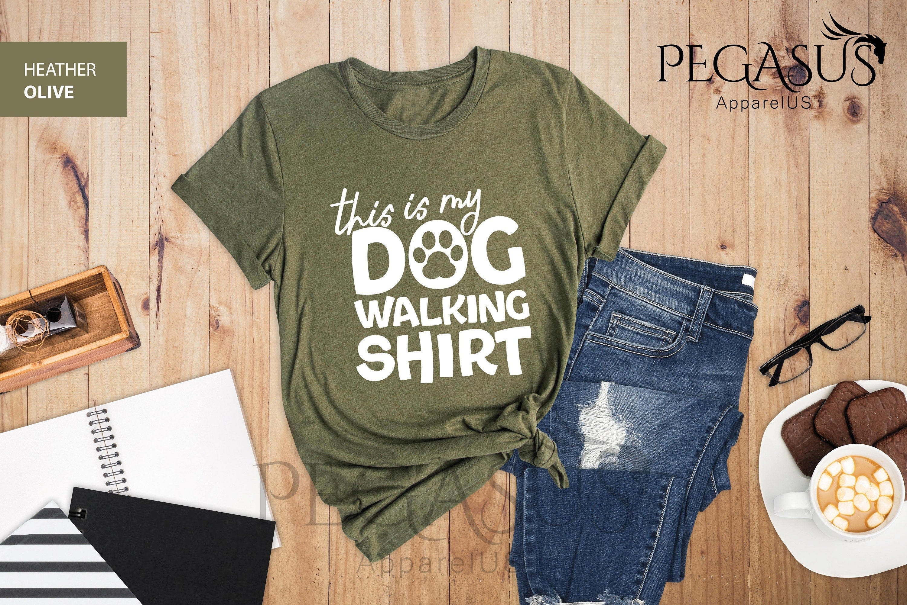 This Is My Dog Walking Shirt, Dog Shirt, Funny Gift, Gift For Dog Owner, Dog Lover Shirt, Gift For Dog Lovers, Dog Gift, Cute Dog Shirt