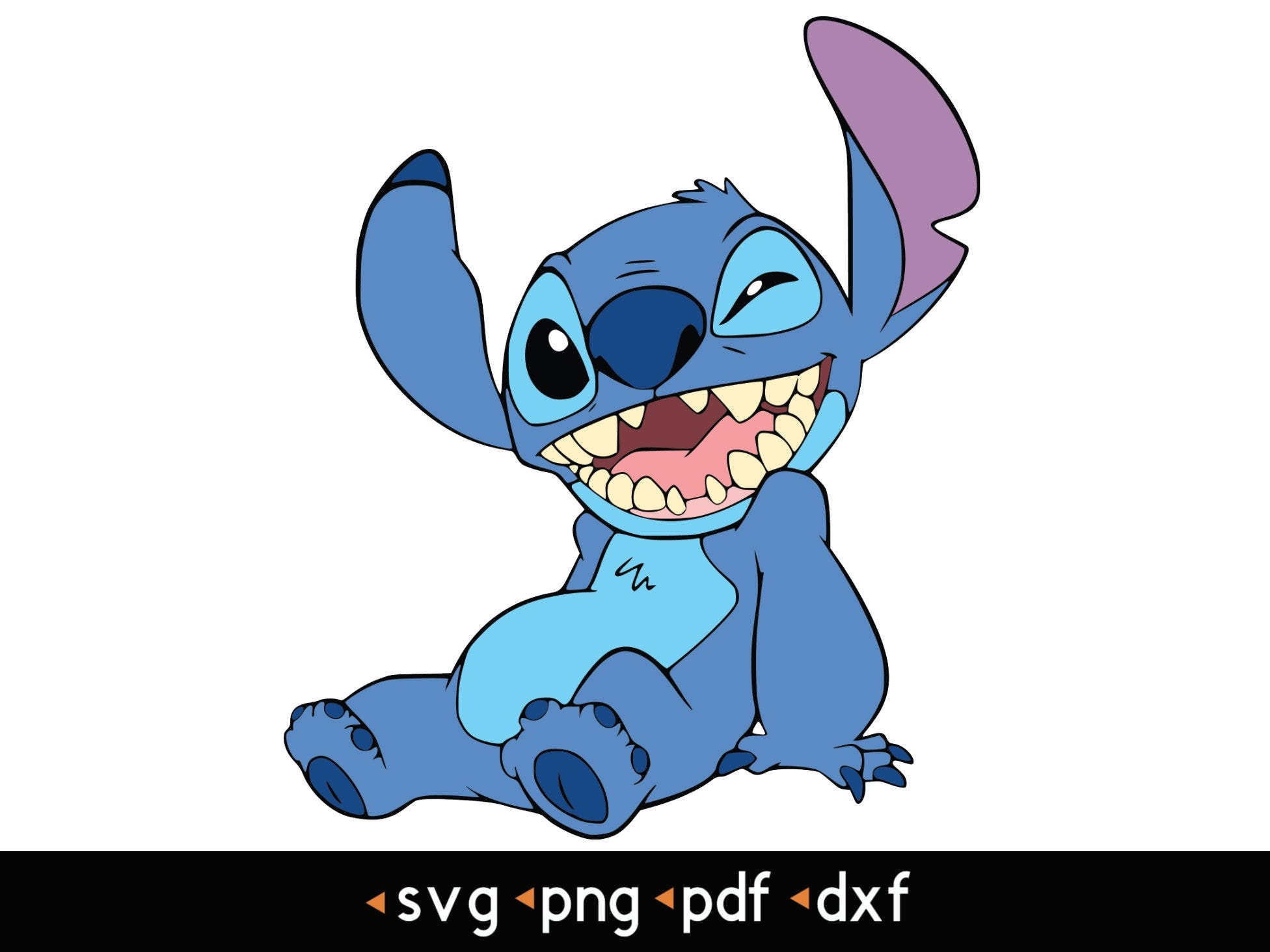 Stitch- #15 svg, png, pdf, dxf