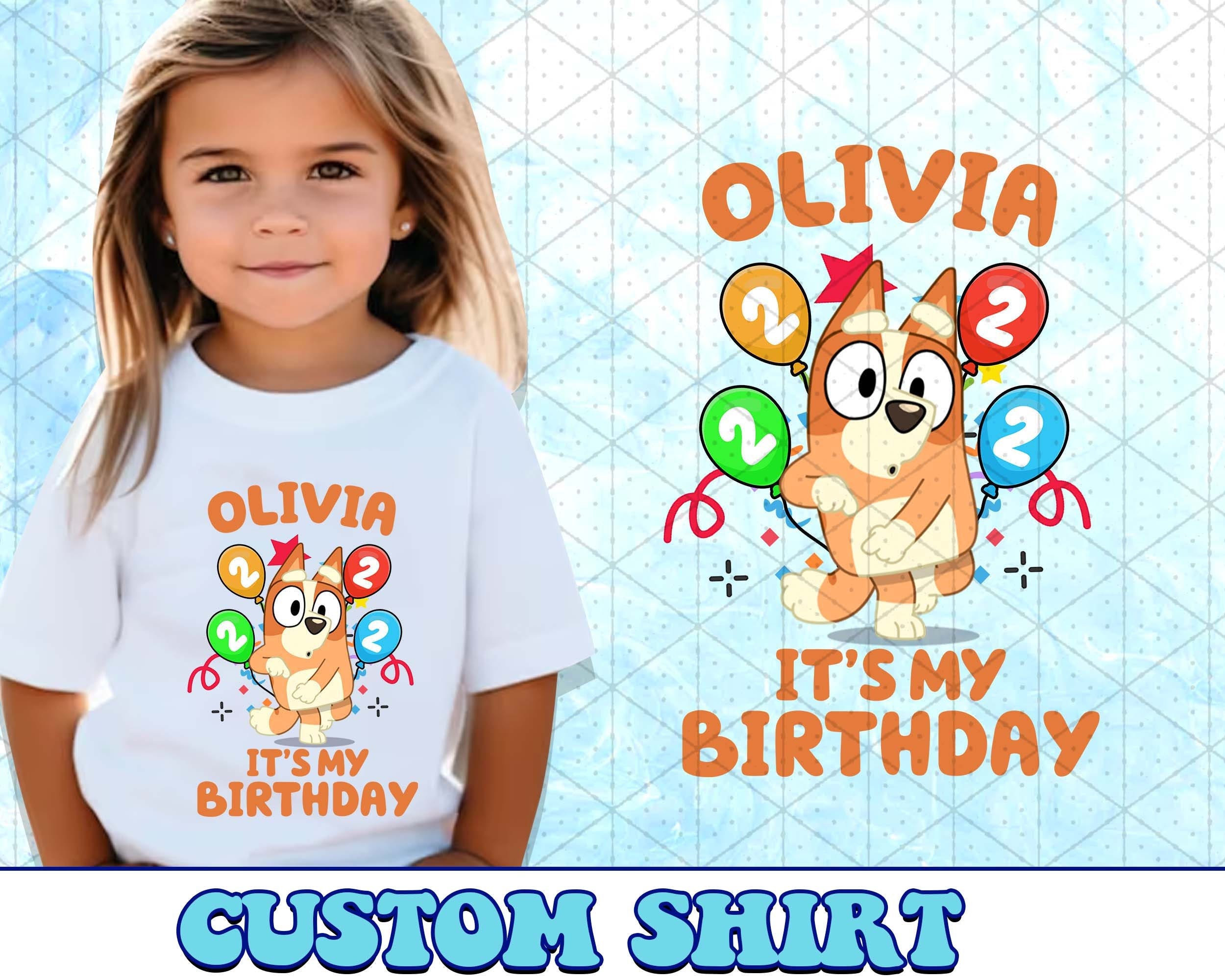 Customized Bluey PNG, Bluey Family Birthday PNG, Bluey Birthday Png, Bluey Bingo Png, Bluey Mom Png, Bluey Dad Png, Bluey Friends Png