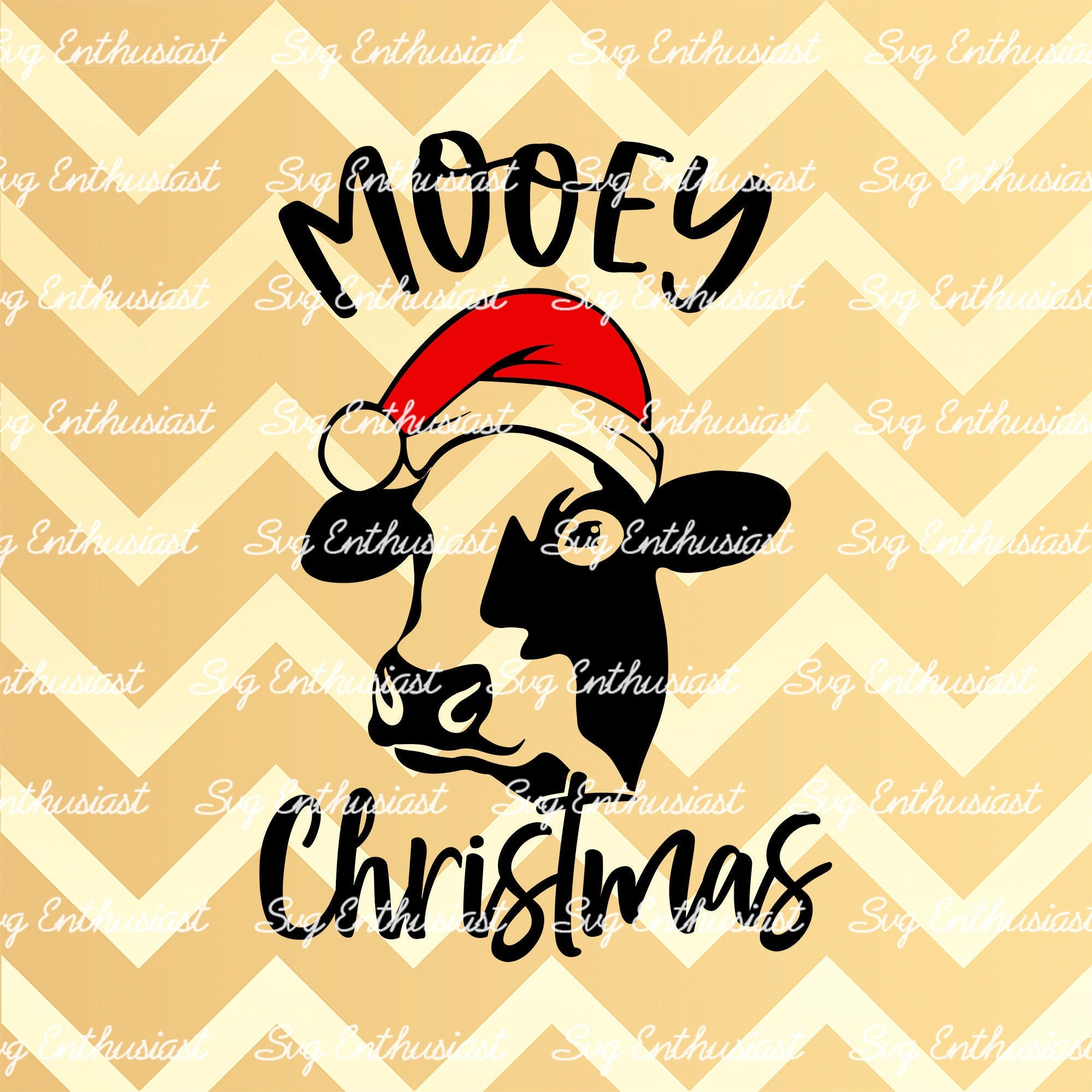 Mooey Christmas SVG, Funny Christmas SVG, Heifer SVG, Christmas Svg, Farmhouse Svg, Iron on file, Cuttable file, Instant download