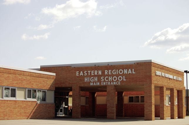 Image result for eastern regional high school