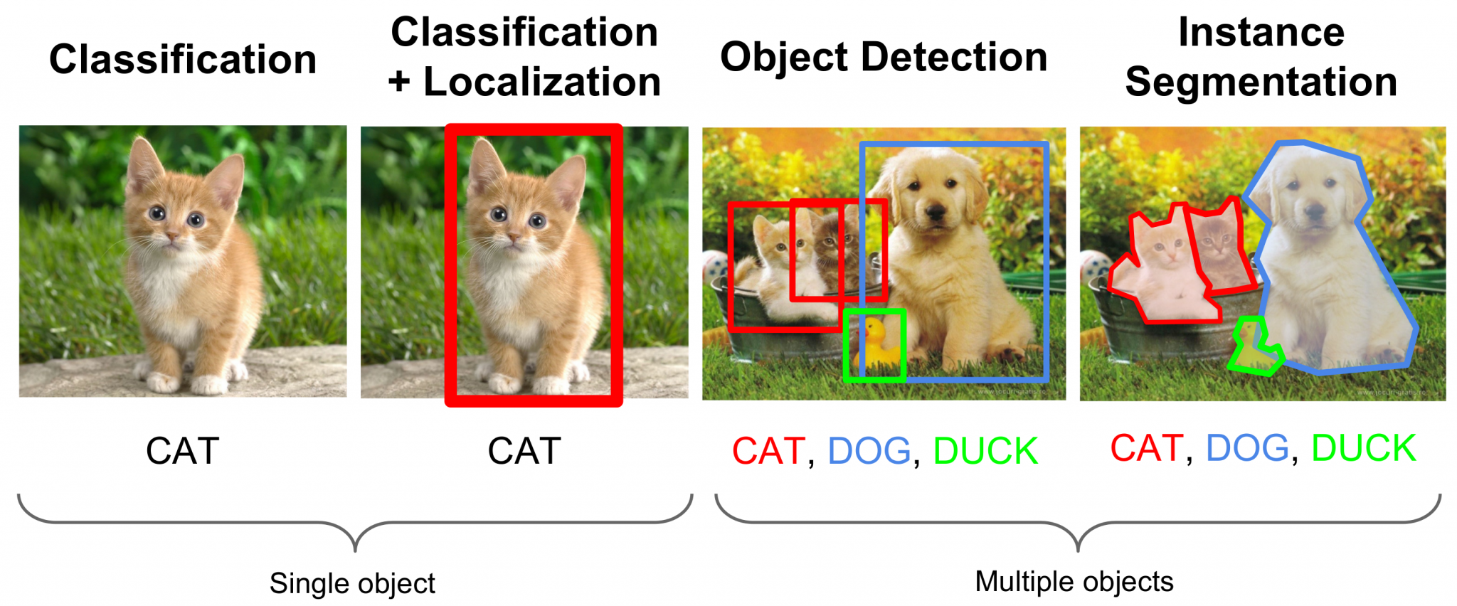 Image result for segmentation classification detection