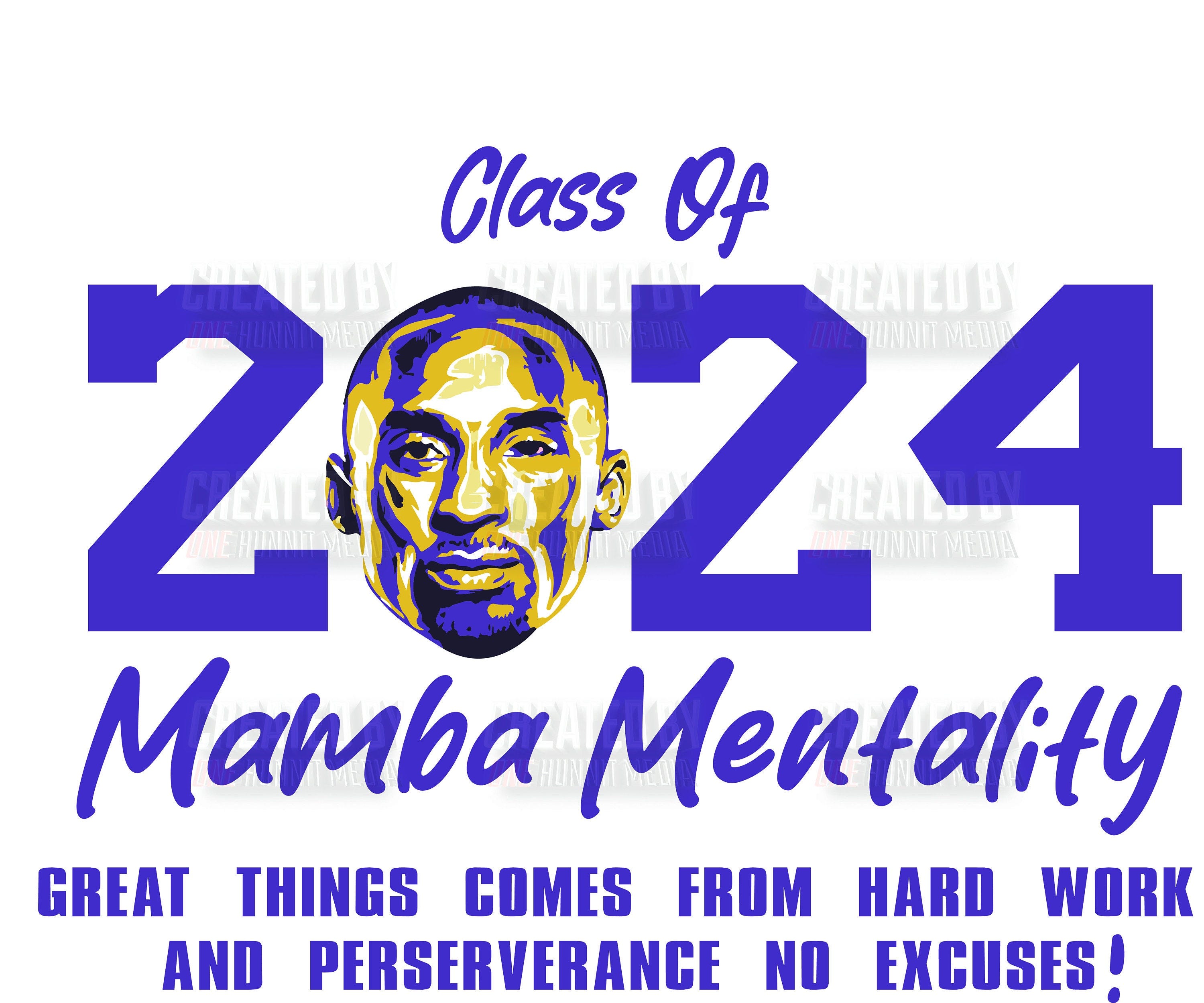 Class Of 2024 Kobe SVG PNG DTF Design High School College Graduation New Year