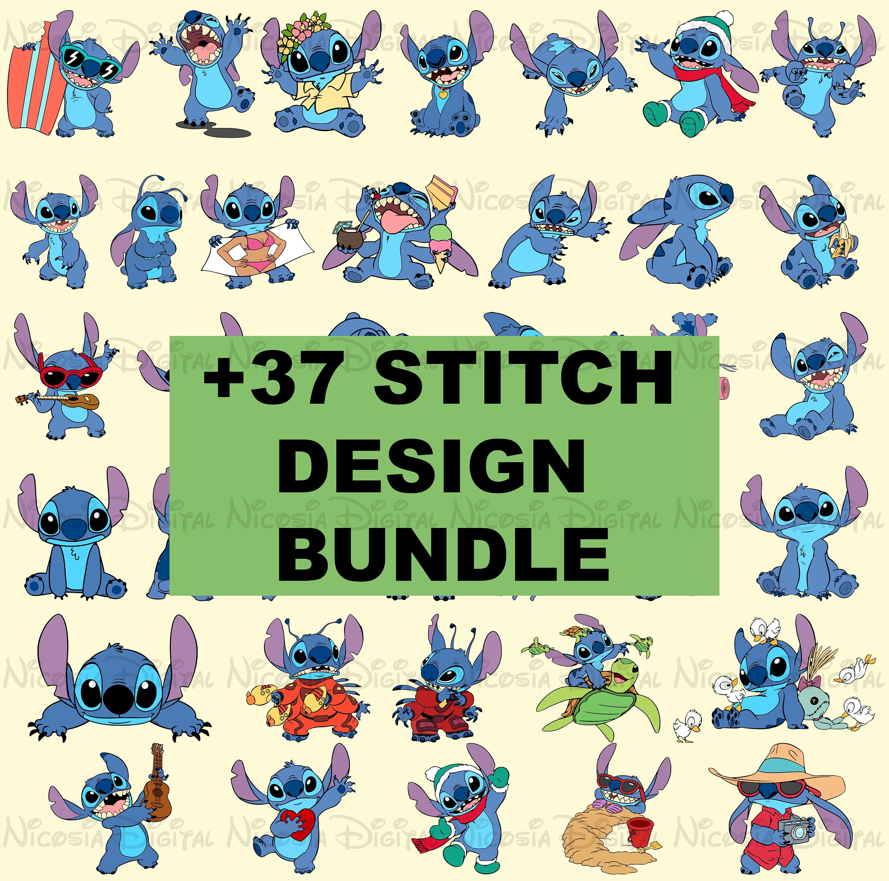 37 stitch svg png , stitch bundle, stitch clipart, stitch png, lilo and stitch svg, cricut svg, silhouette svg, stitch layered