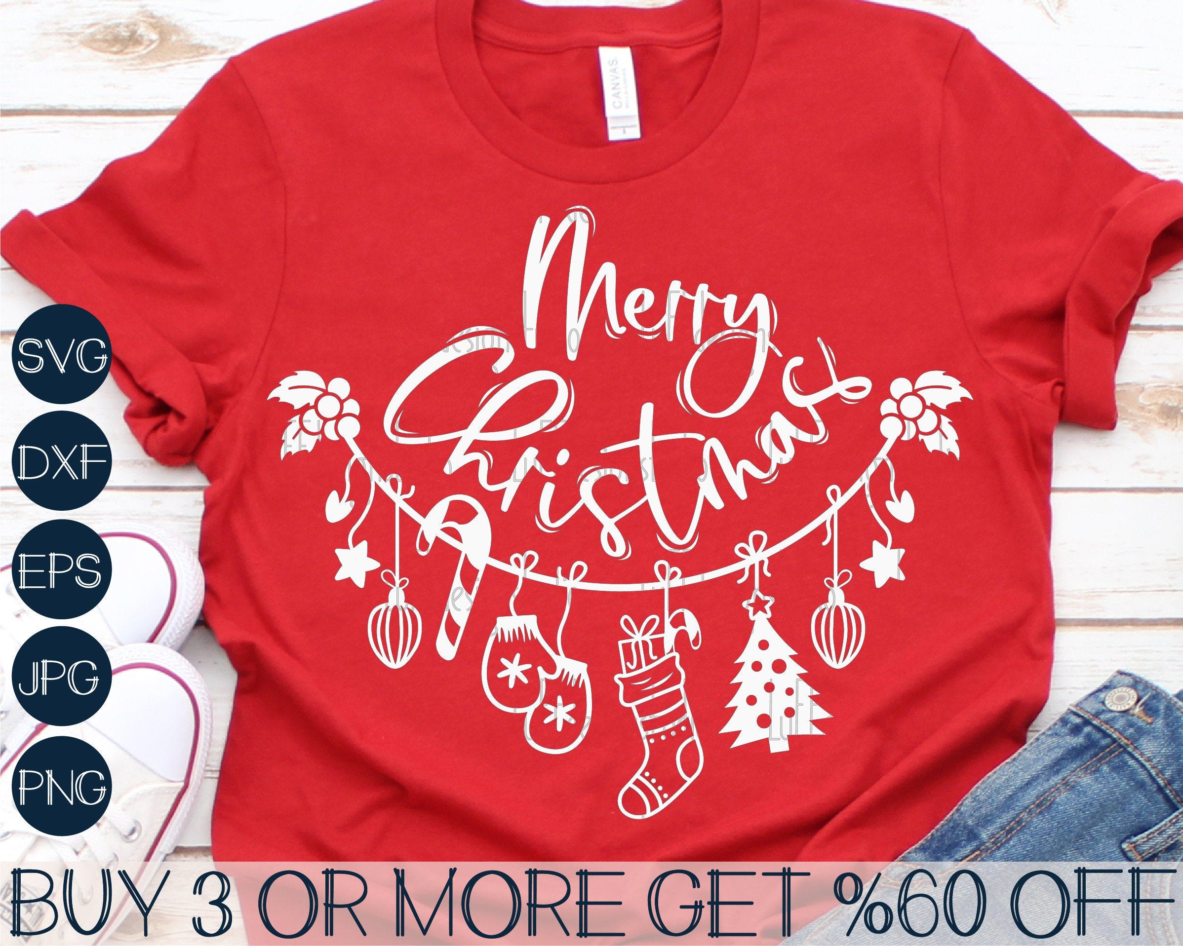 Merry Christmas SVG, Christmas Shirt SVG, Christmas PNG, Christmas Tree Svg, Popular Svg, Svg File For Cricut, Sublimation Designs Downloads