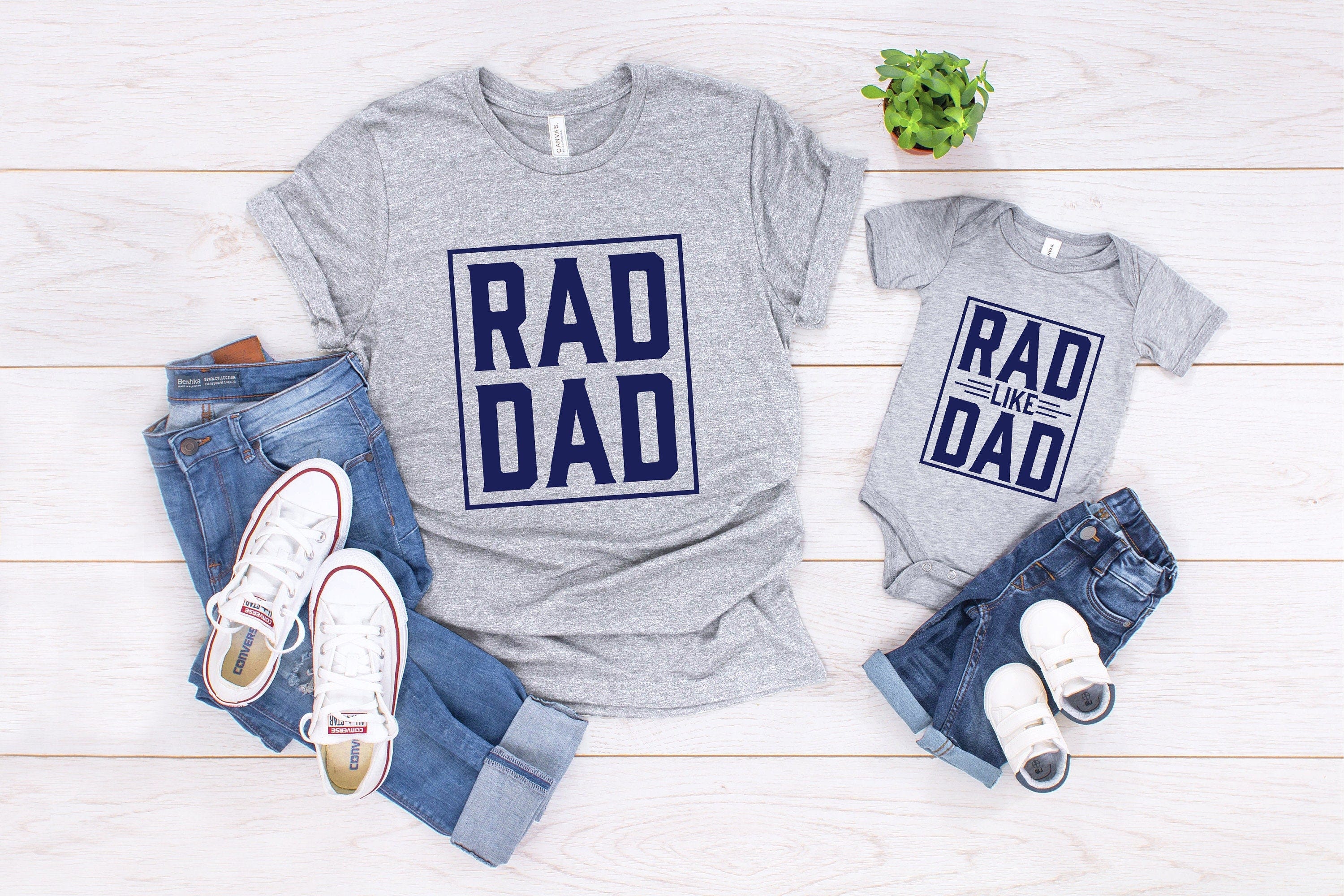 Rad Dad Shirt, Rad Like Dad Shirt, Matching Daddy And Kid Shirt, Rad Just Like Dad Shirt, Gift For Dad Shirt, Father
