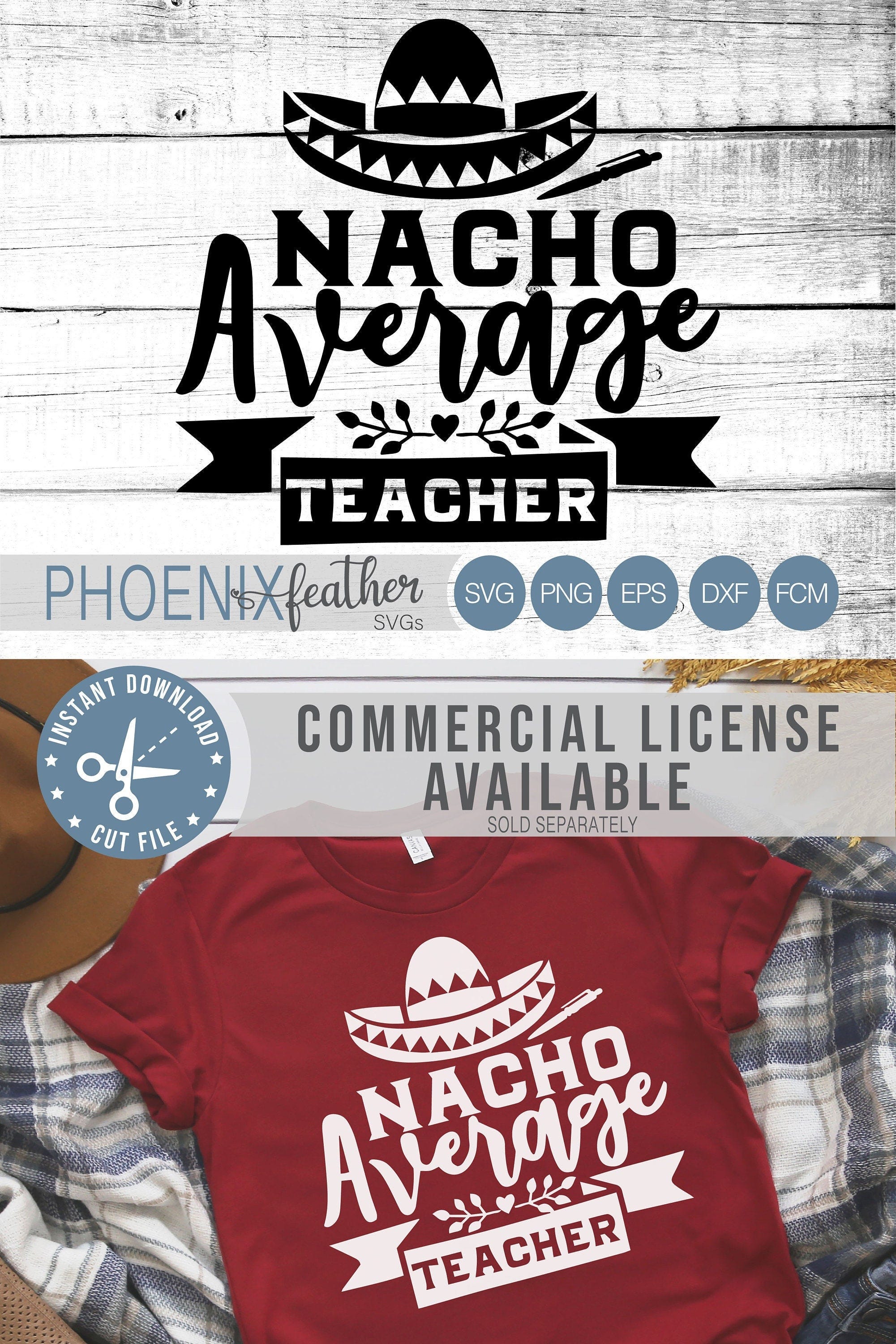 Nacho Average Teacher SVG, Teacher Mexican SVG, Mexican Teacher Svg, Teacher Svg, Teacher Tumbler SVG, Teacher shirt Svg, Funny Teacher Svg