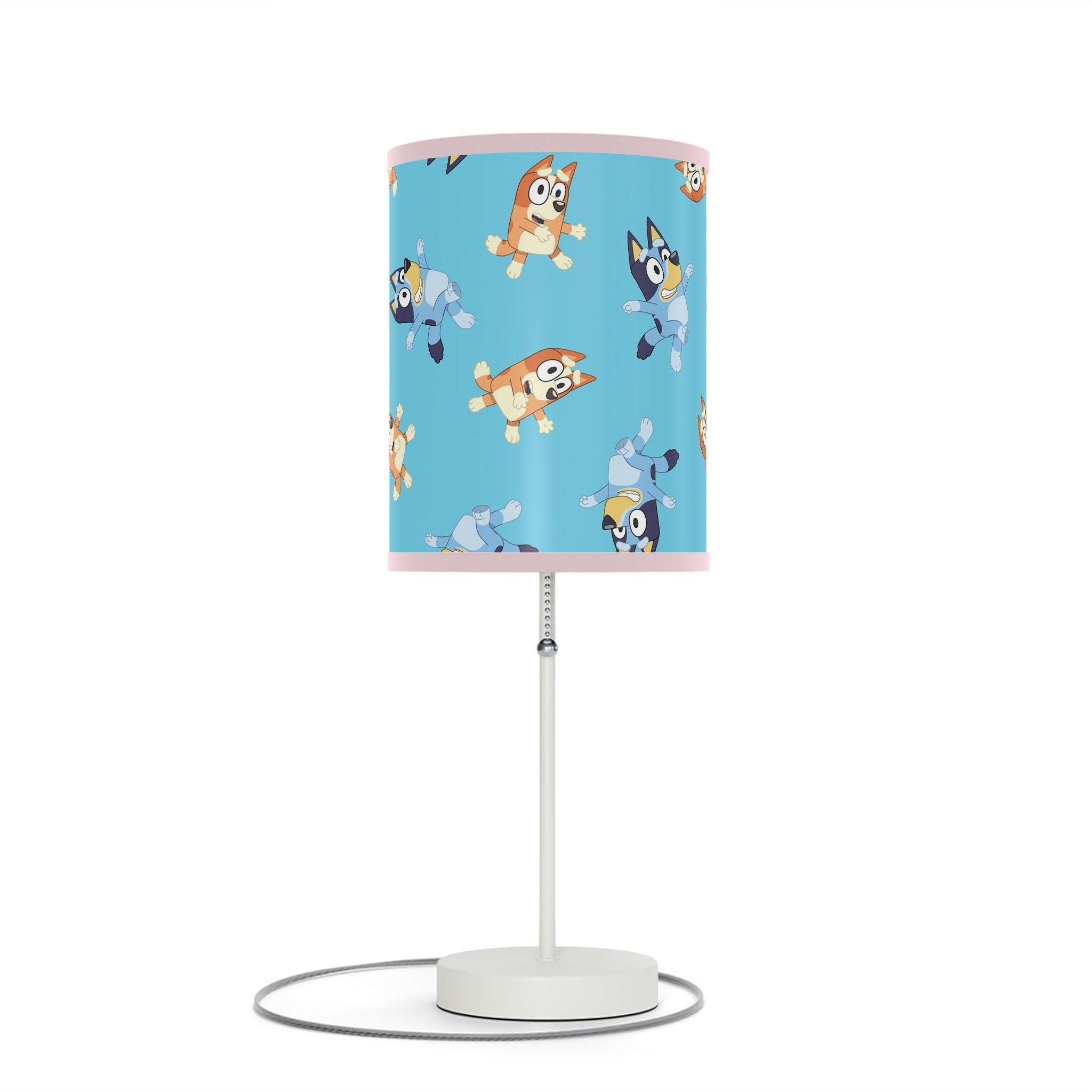 Bluey and Bingo Lamp on a Stand, US|CA plug