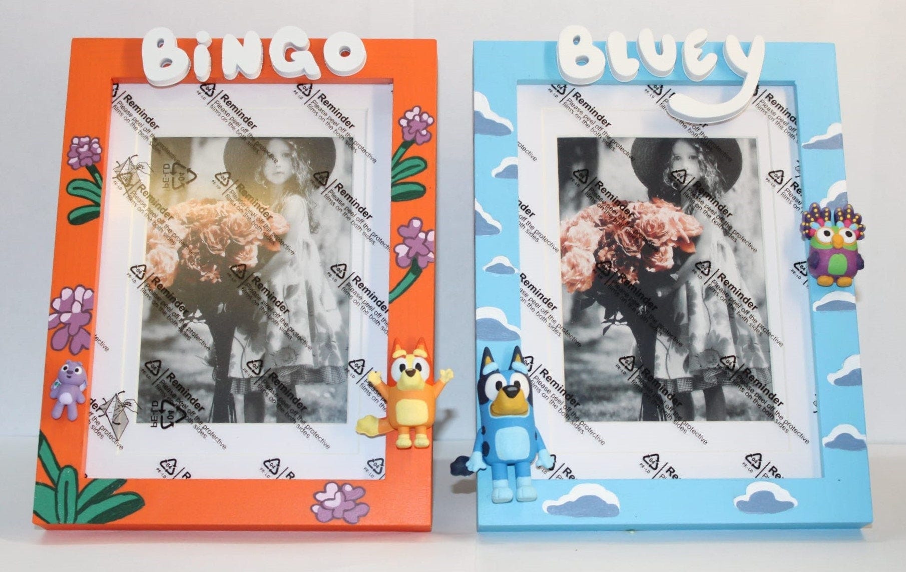 Bluey and Bingo Picture Frames