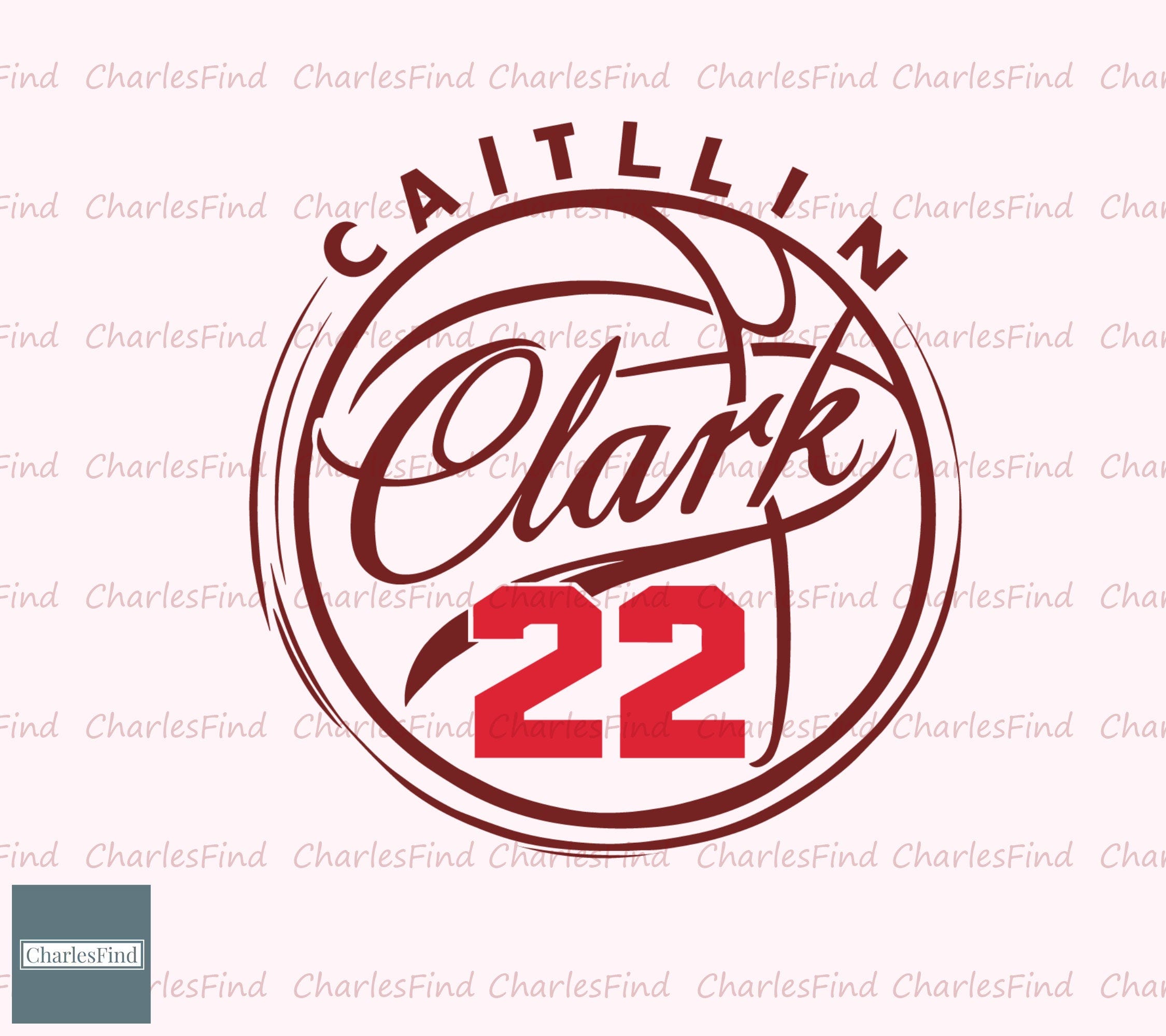 Caitlin Clark 22 Indiana Basketball Svg Digtital Download