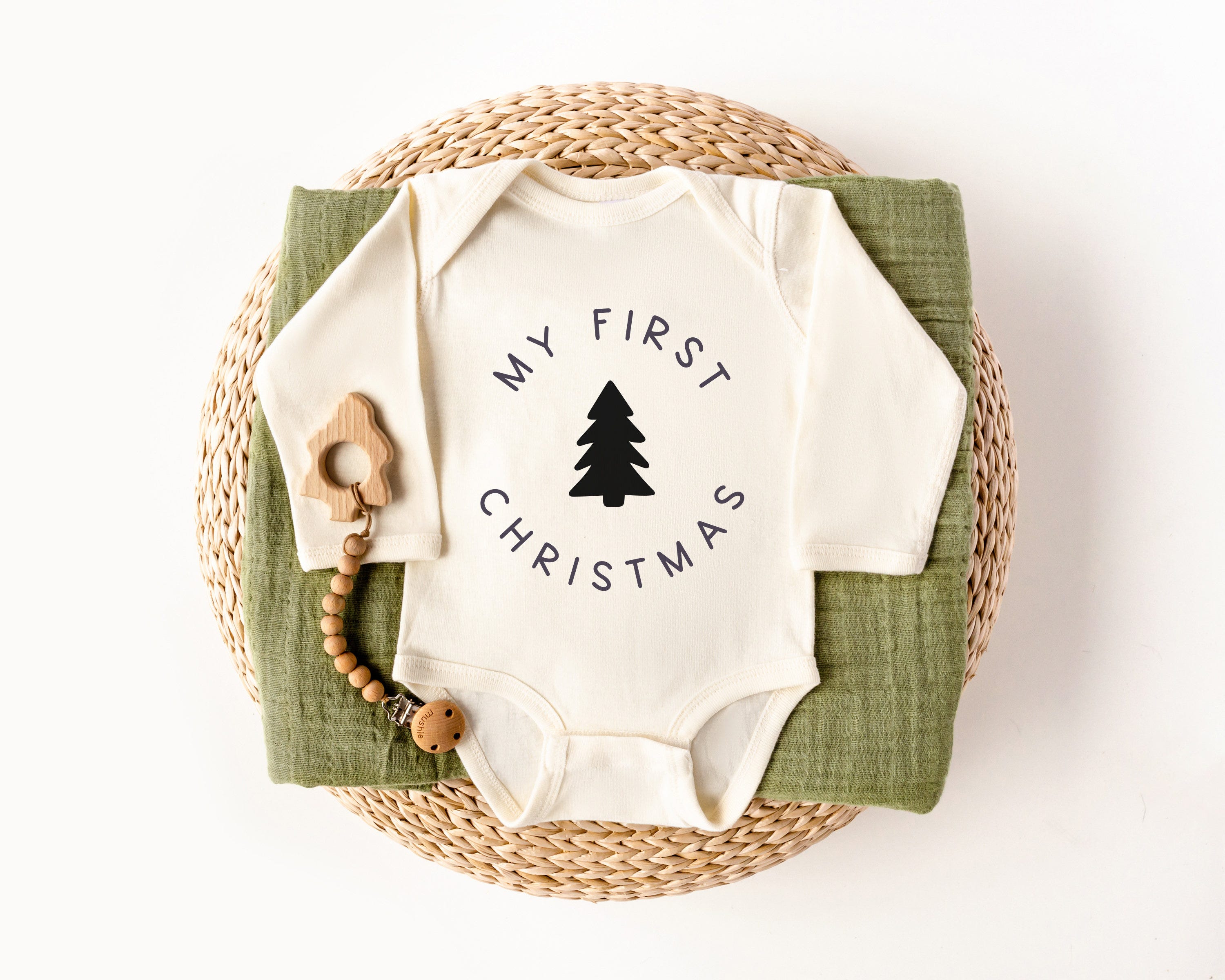 My First Christmas SVG | First Christmas Onesie Svg | Baby