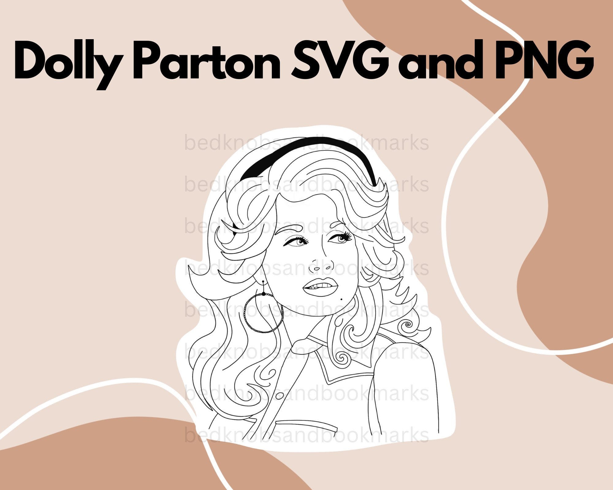Dolly Parton SVG and PNG