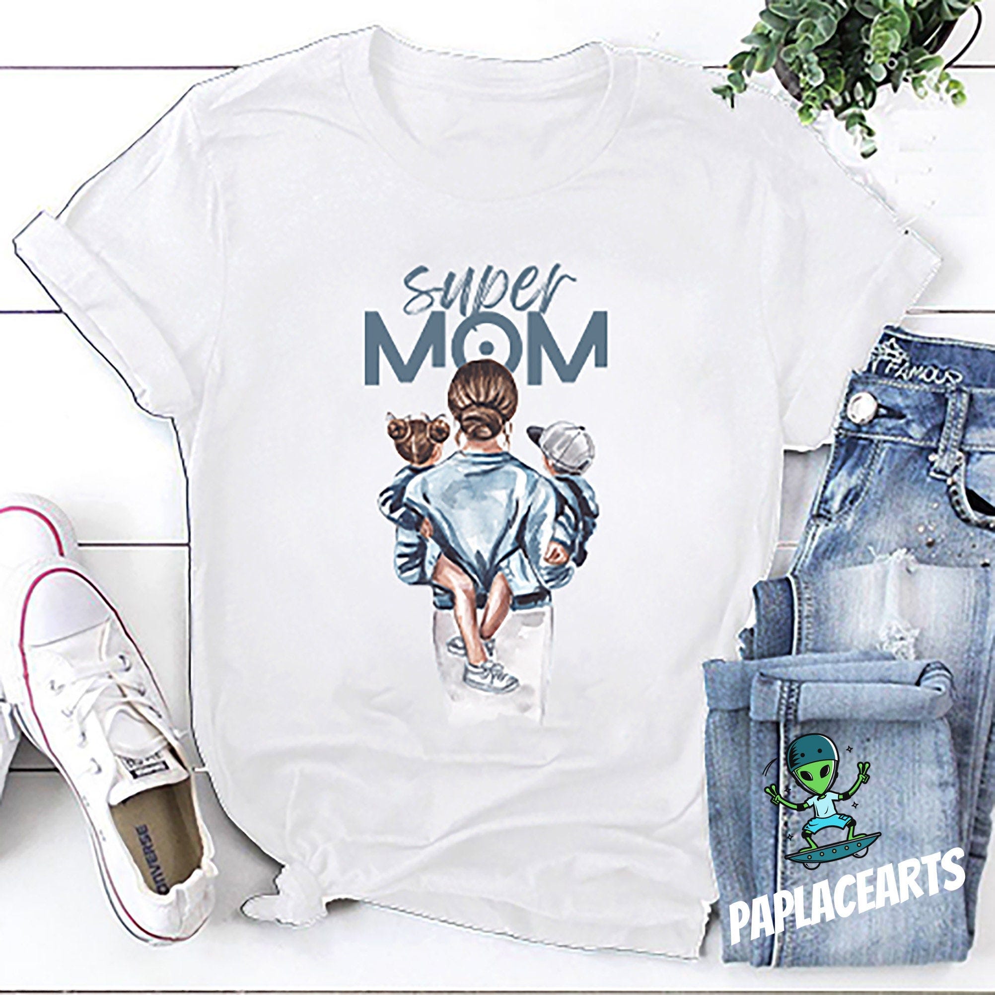 Super Mom T-Shirt, Mother