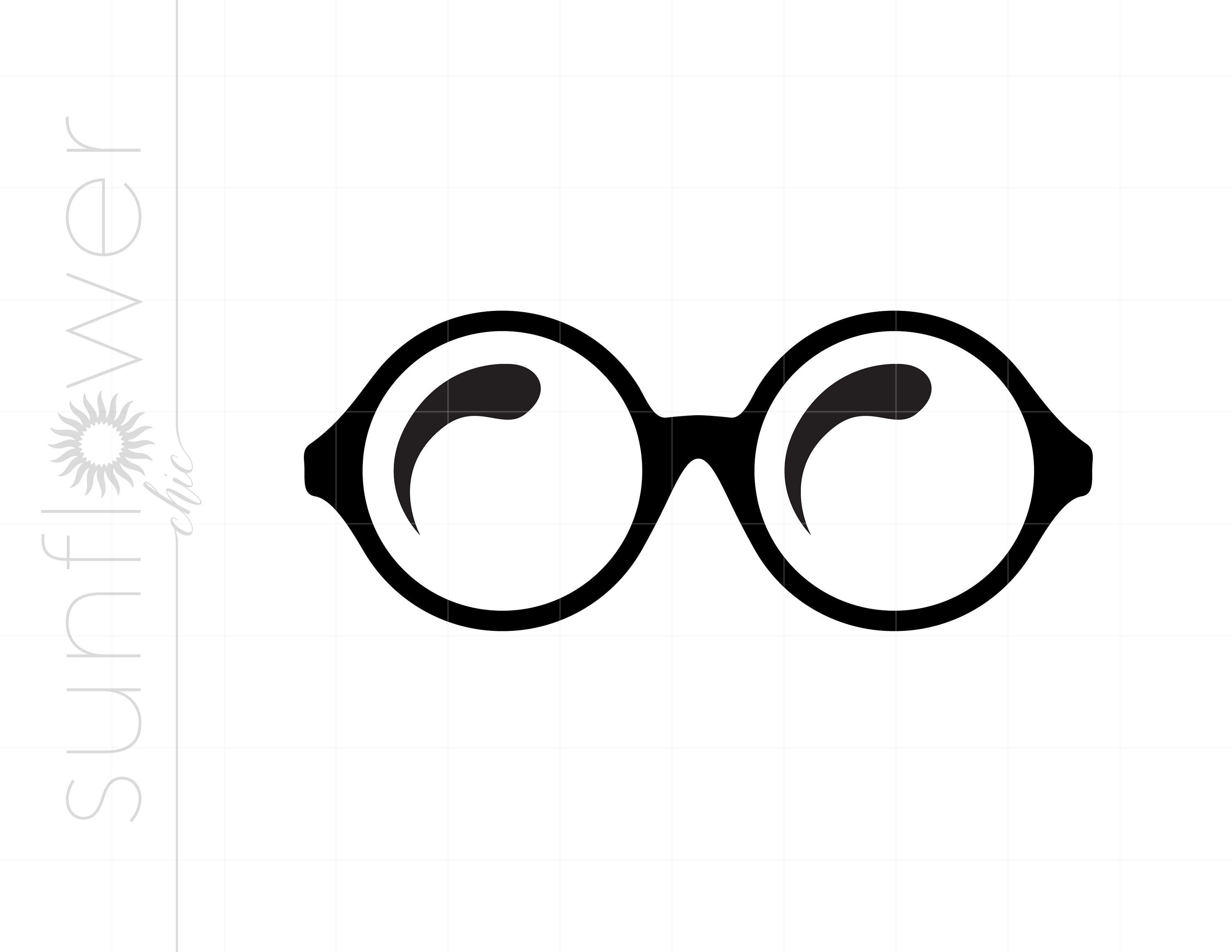 Waldo Glasses SVG | Waldo Glasses Clipart | Waldo Glasses Silhouette Cut File | Waldo Glasses Svg Jpg Eps Pdf Png SC742