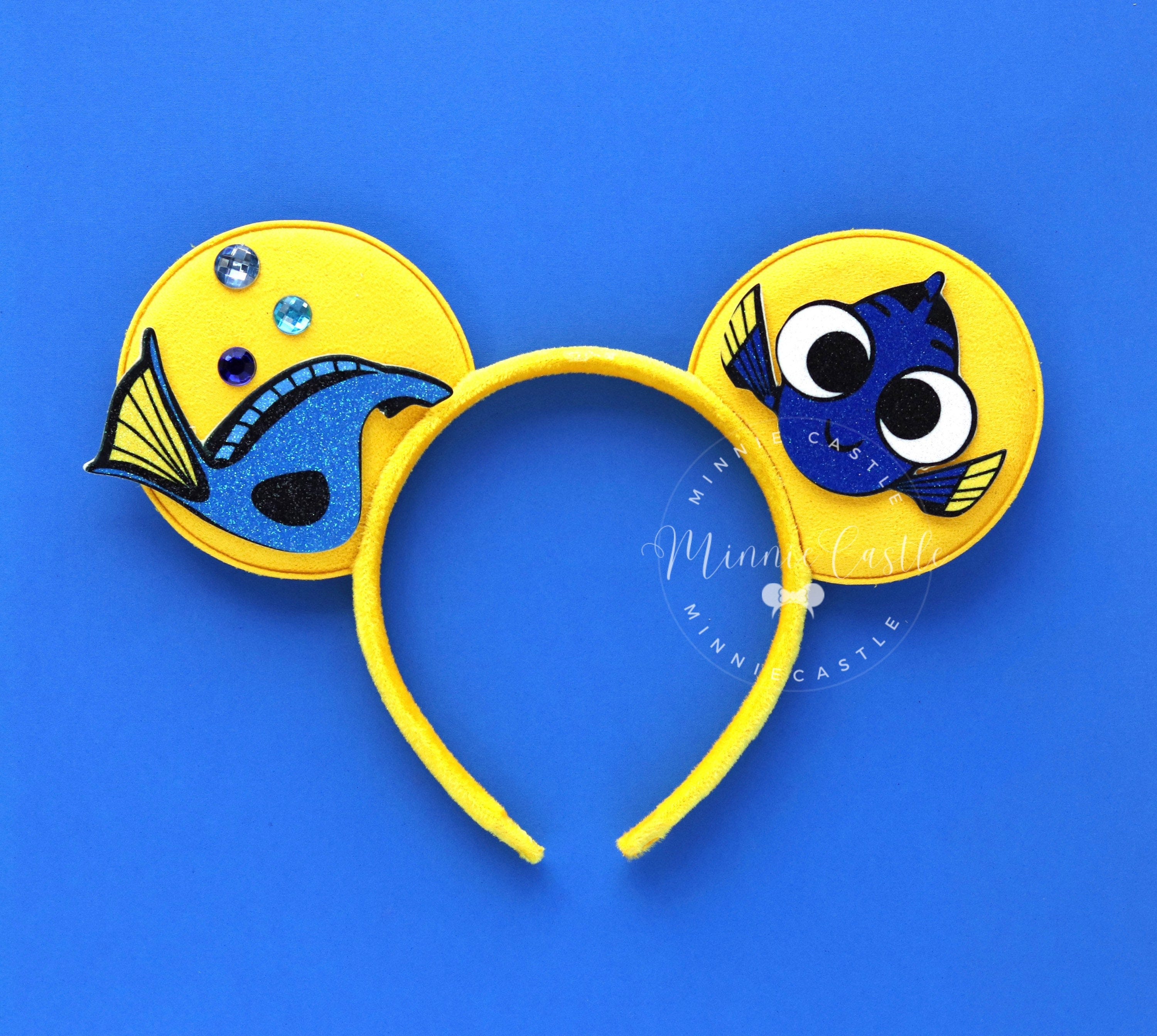 Dory Ears,  Mickey Ears for Boys, Mickey Ears, Finding Blue Fish Ears, Mickey Ears, Minnie Ears, Mouse Ears headband, Character Ears