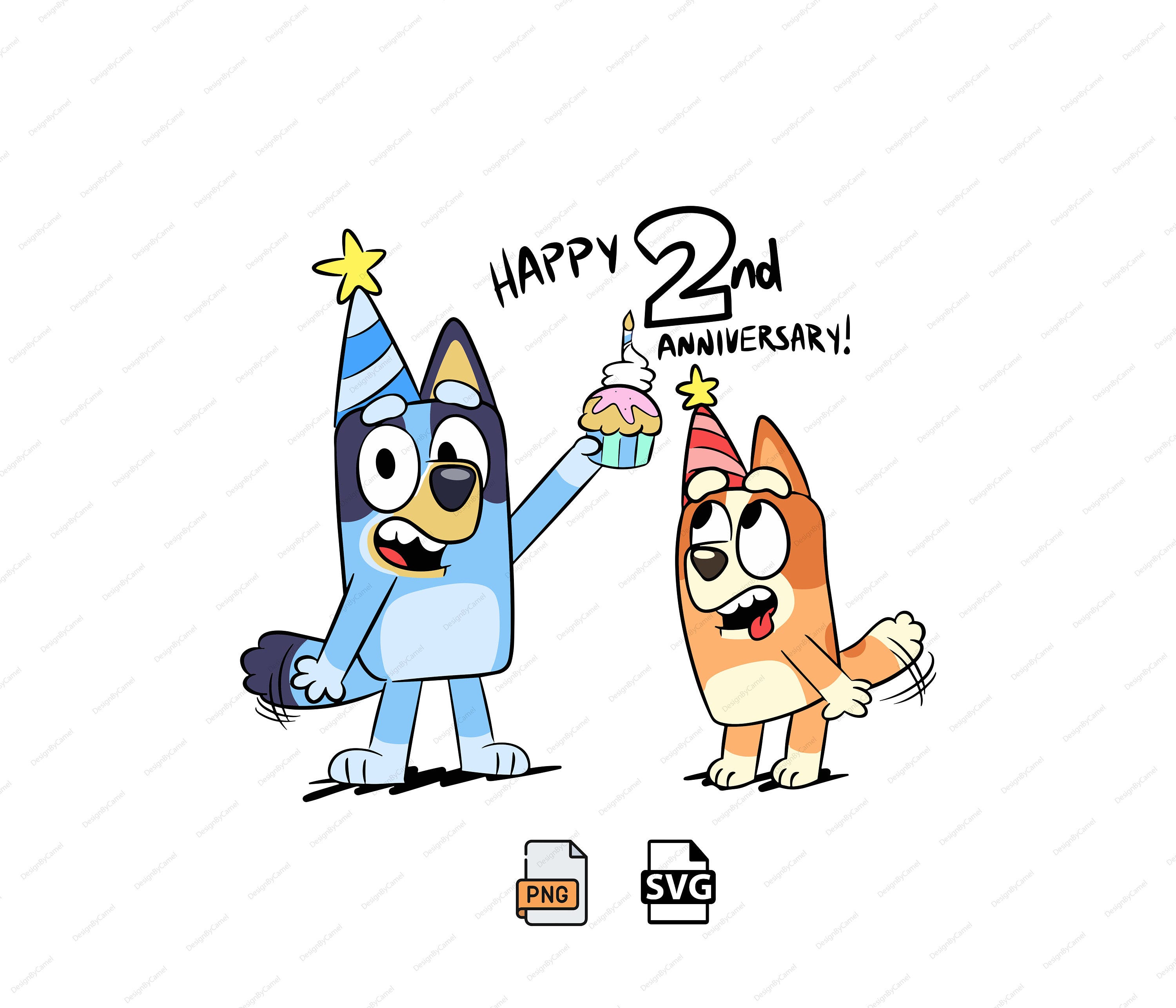 Bluey Birthday Girl PNG, Birthday Boy Png, Bluey Png, Bluey Png File, Bluey Party Png, Bluey Family png, Bluey Dogs Png