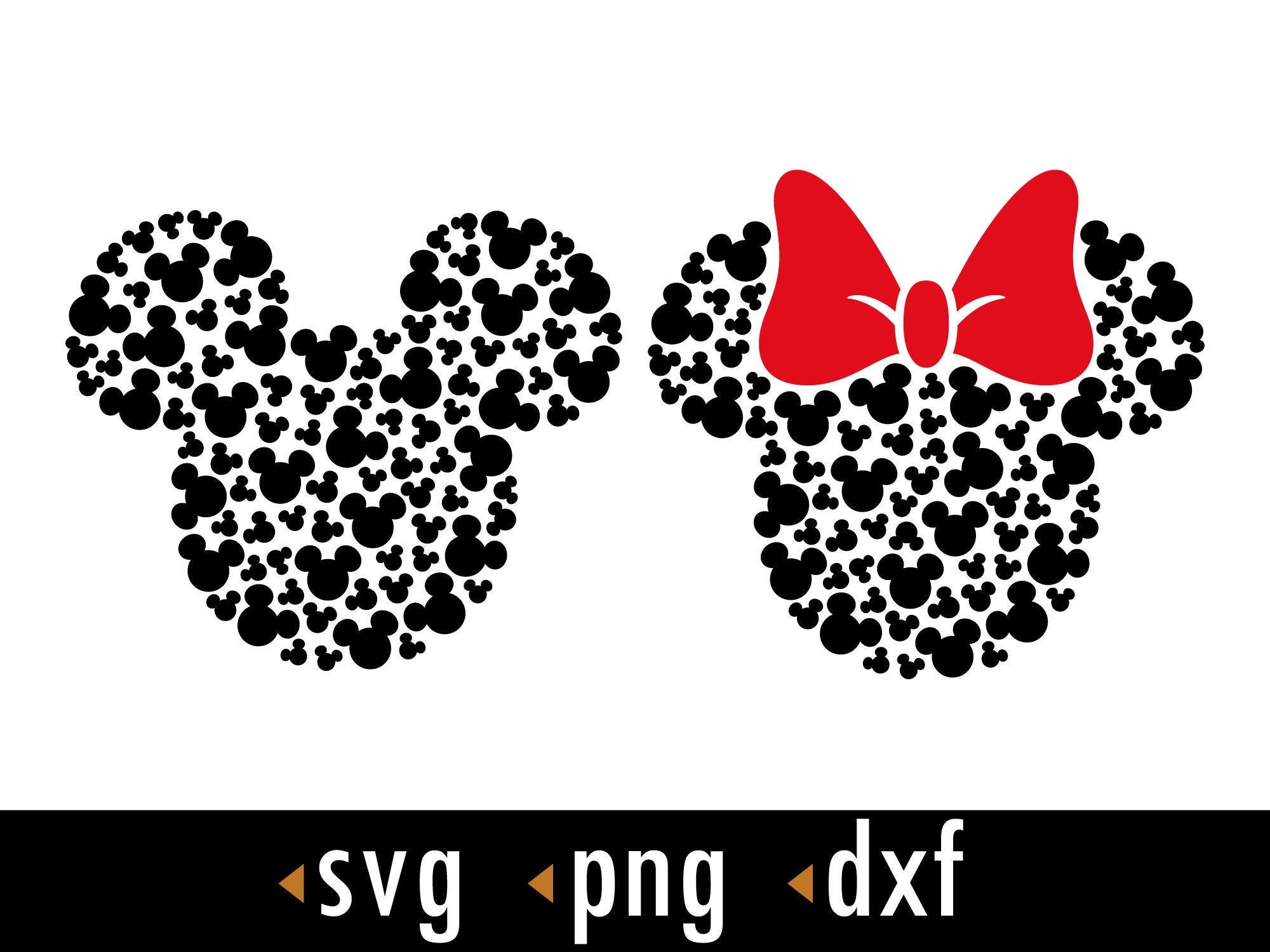 Mouse SVG, Mouse ears Svg, Family trip Svg, Png, dxf, Cut files for Cricut and Silhouette, instant download, COD032