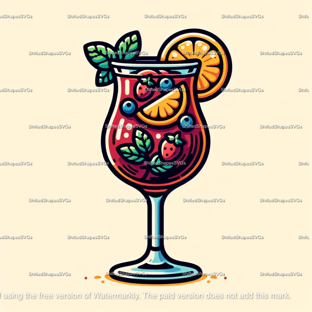 Sangria SVG bundle