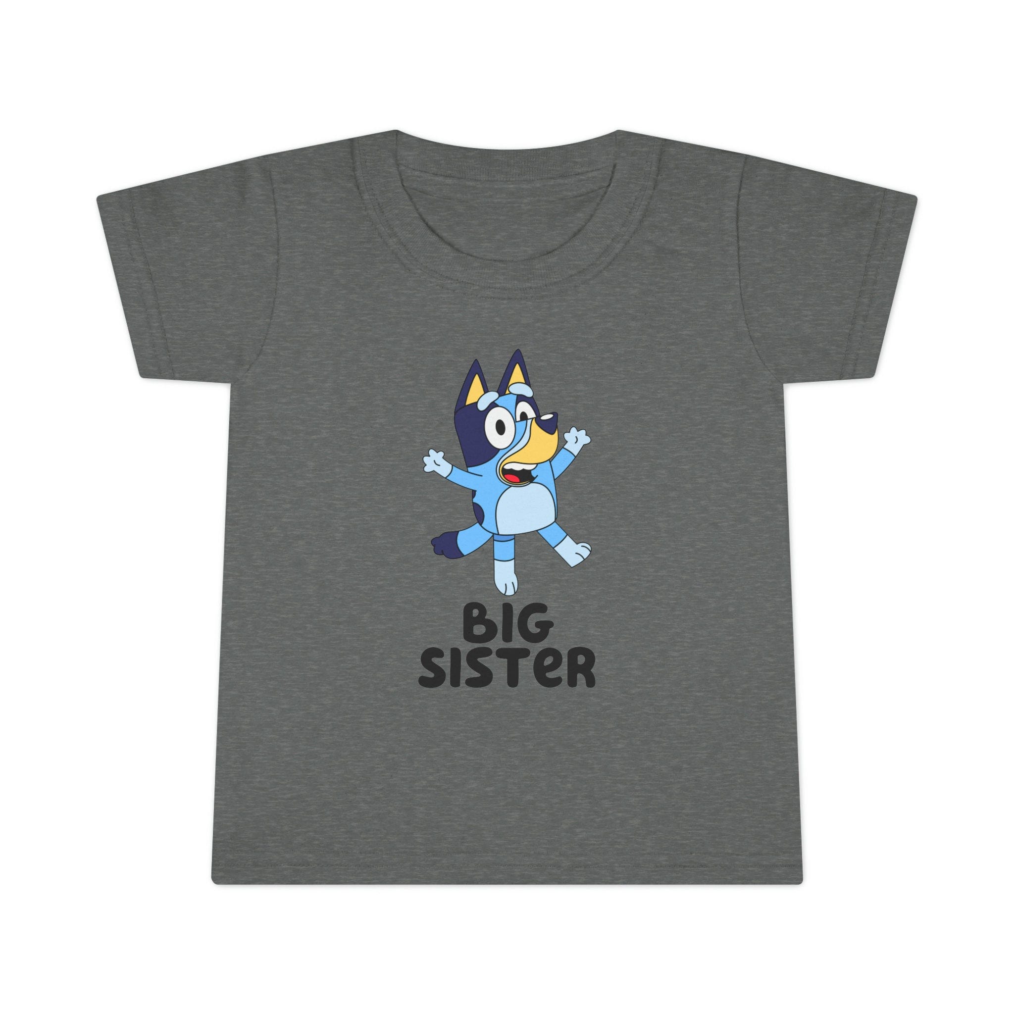 Bluey Big Sister, Bluey and Friends, Birthday, Dance Mode, Party, Bluey Gift -Toddler T-shirt