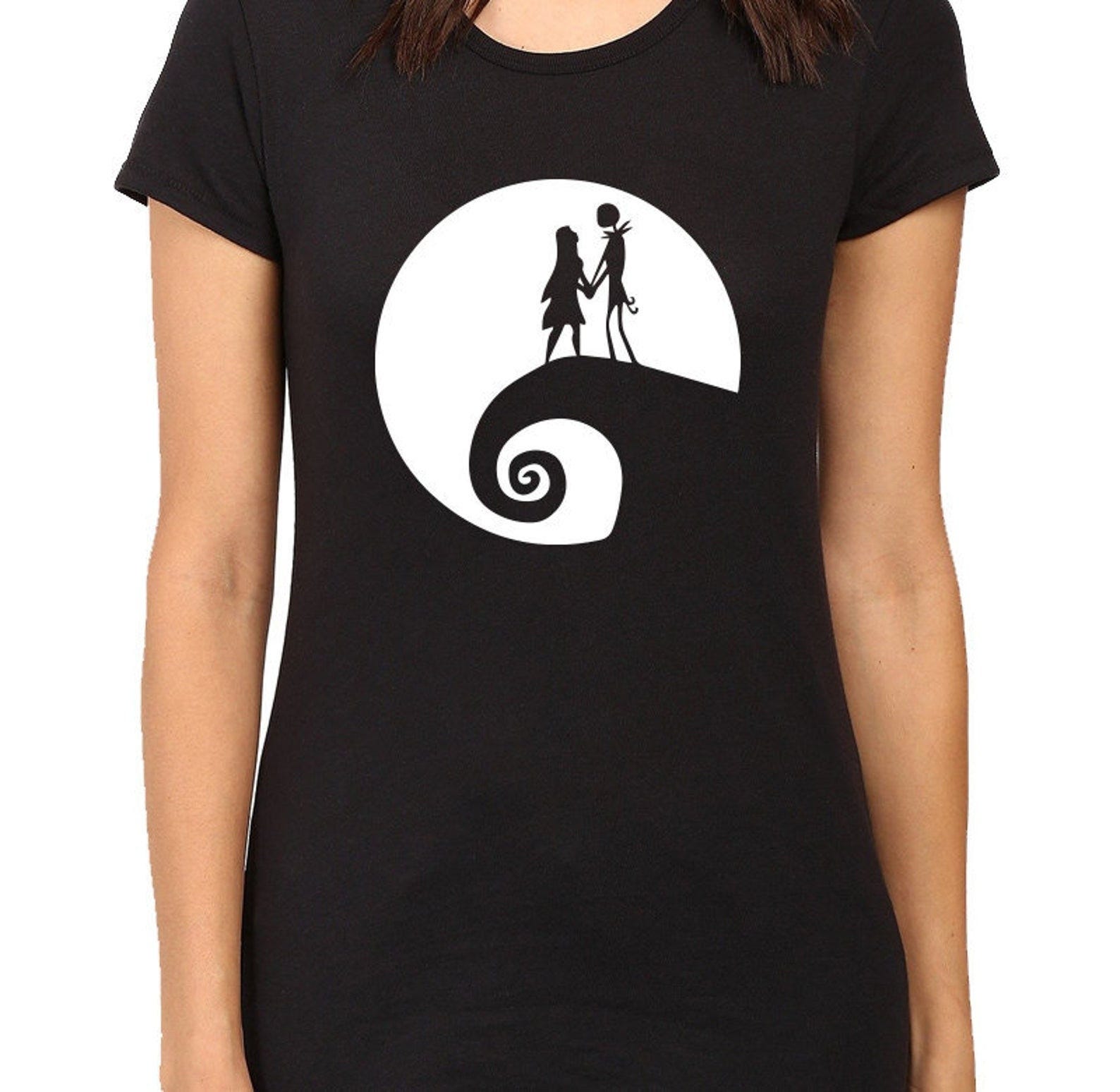 The Nightmare Before Christmas Cut Files | Cricut | Silhouette Cameo | Svg | Digital Files | PDF | Eps | DXF | PNG | Jack And Sally