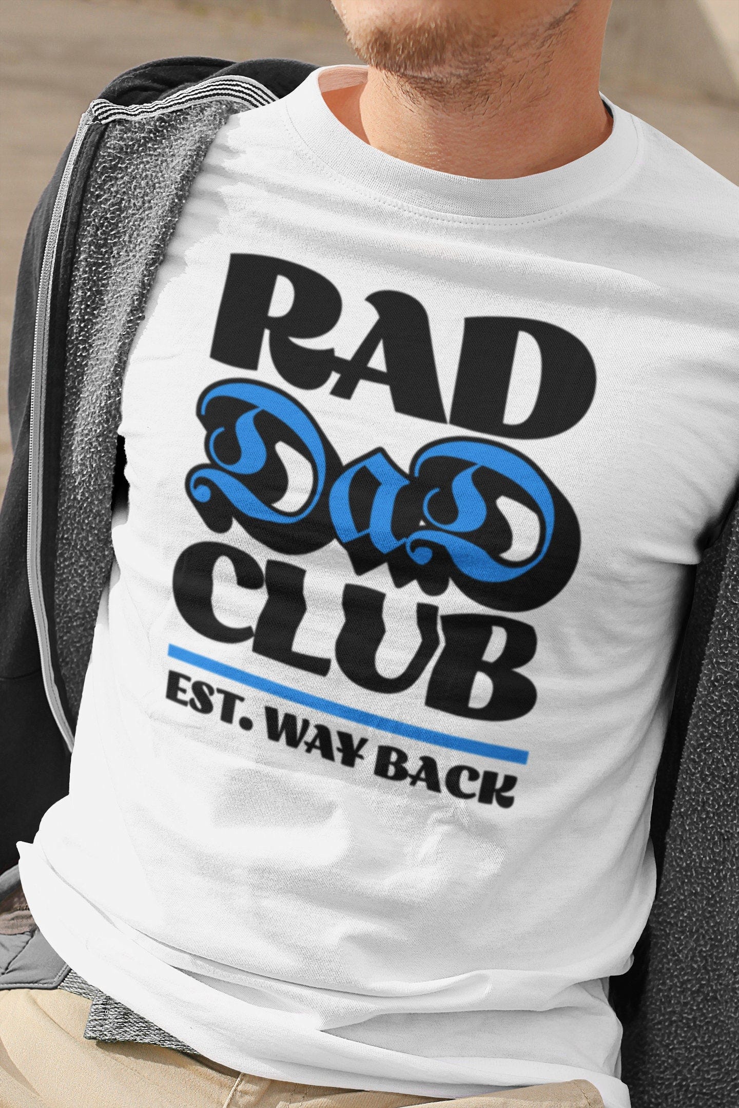Rad Dad Club Shirt, Dad Birthday Gift, Cool Dad Shirt, Funny Dad Shirt, Rad Dad Club, Gift For Dad, Gift for Husband, Rad Dad Shirt