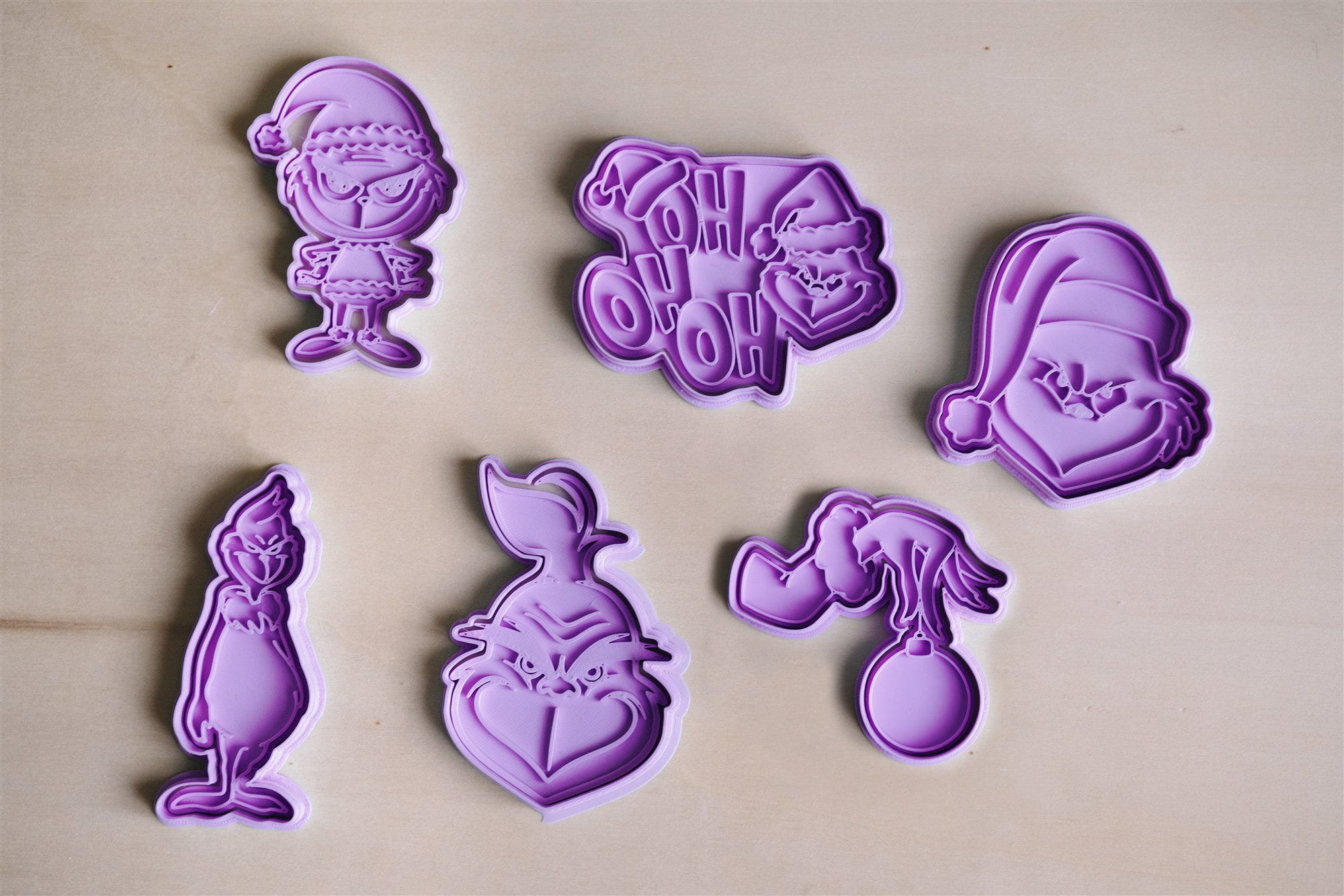 Grinch cookie cutter | cookie cutter | Cookie Cutters | cookie cutter | Cookie mold | Cookie mold | Cookie cutter |