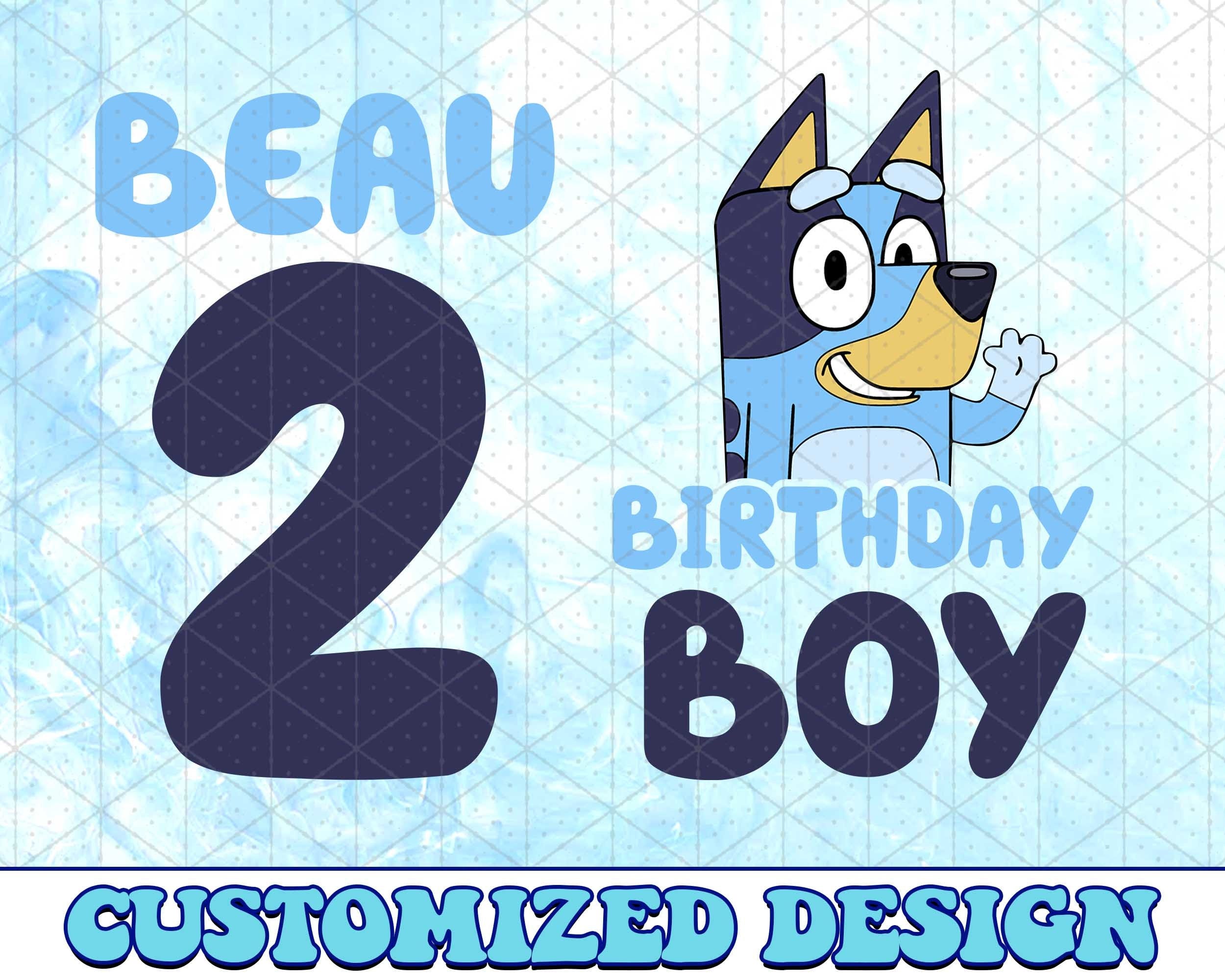 Customized Bluey Birthday Boy PNG, Bluey Family PNG, Bluey The Eras Tour Png, Bluey Bingo Png, Bluey Mom Png, Bluey Dad Png, Bluey Friends