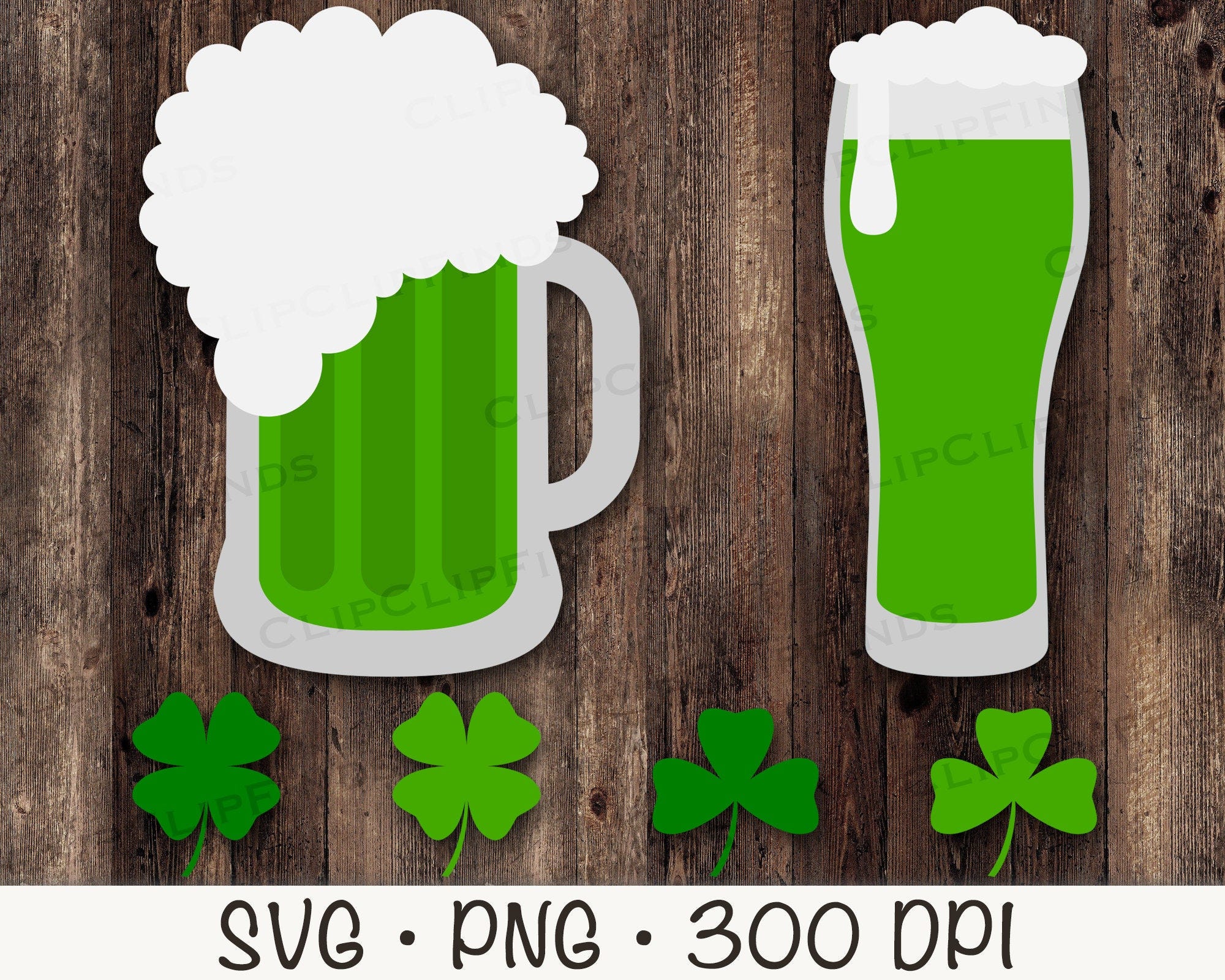 Green Beer SVG, Saint Patrick