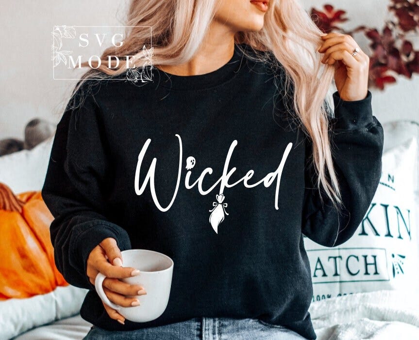 Wicked SVG PNG PDF, Spooky Vibes Svg, Mama Witch Svg, Halloween Svg, Witchy Vibes Svg, Halloween Decor, Witch Svg, Funny Halloween Svg