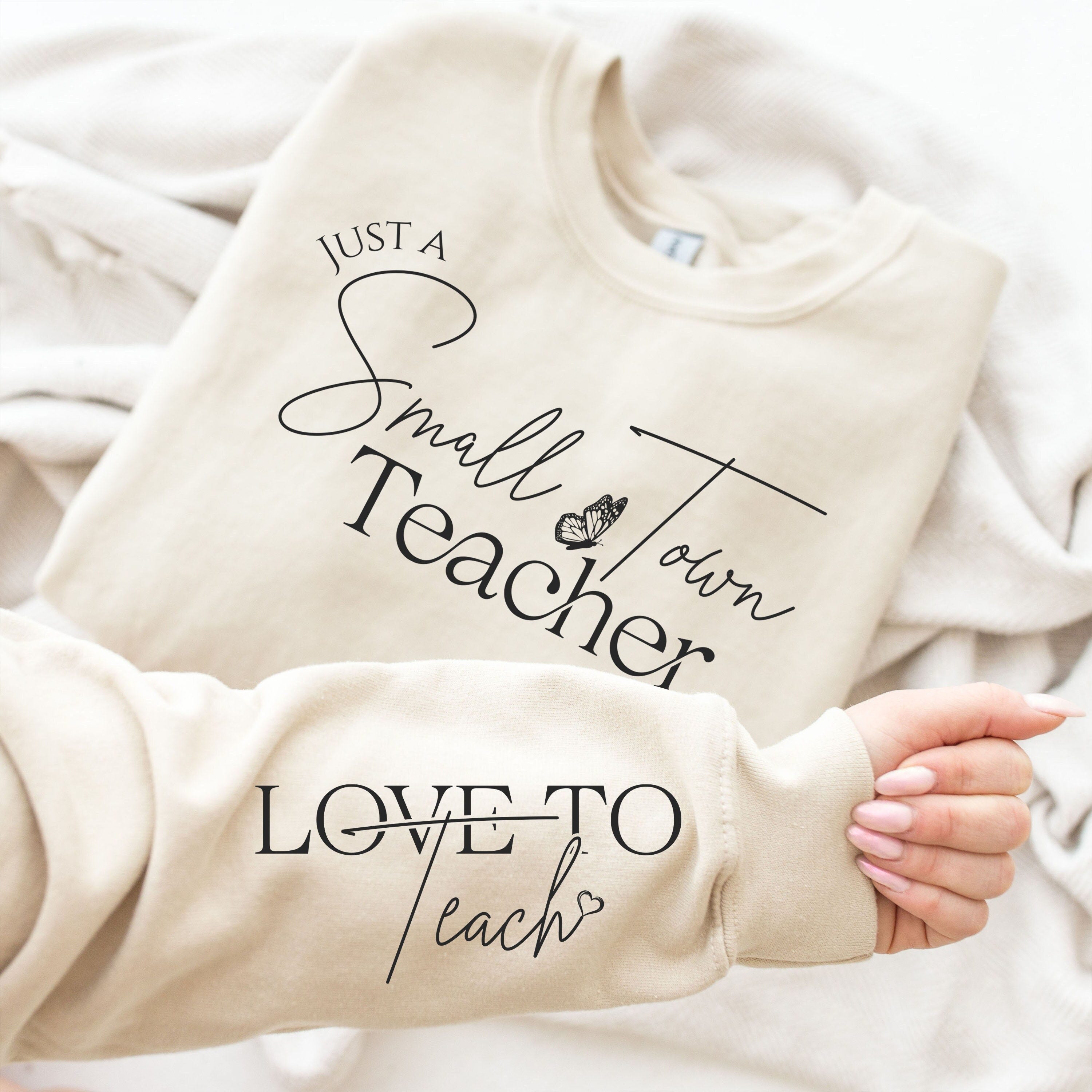 Small Town Teacher SVG PNG, Teacher Appreciation Svg, Best Teacher Love to Teach Svg, Teacher Life Svg, Favorite Teacher Sleeve Shirt Svg