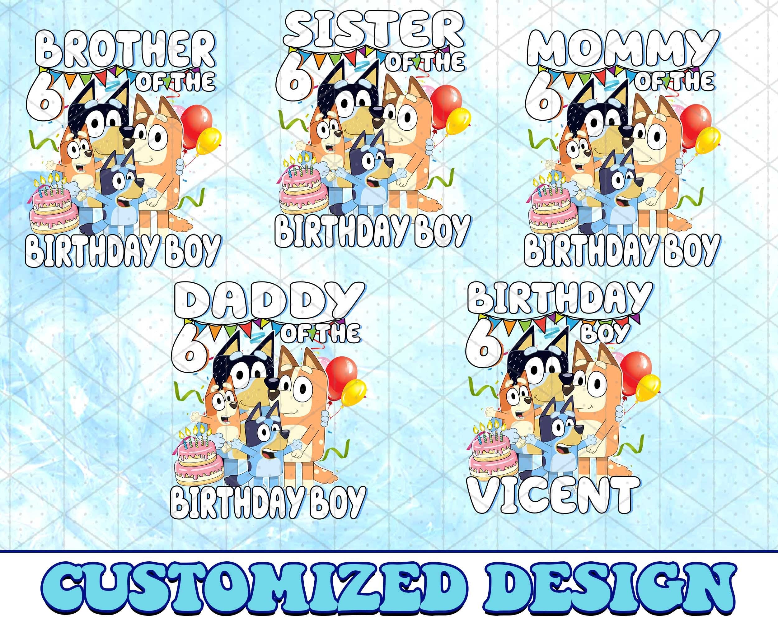 Bluey Bundle PNG, Bluey Family Birthday PNG, Bluey Birthday Png, Bluey Bingo Png, Bluey Mom Png, Bluey Dad Png, Bluey Friends Png, Bluey PNG