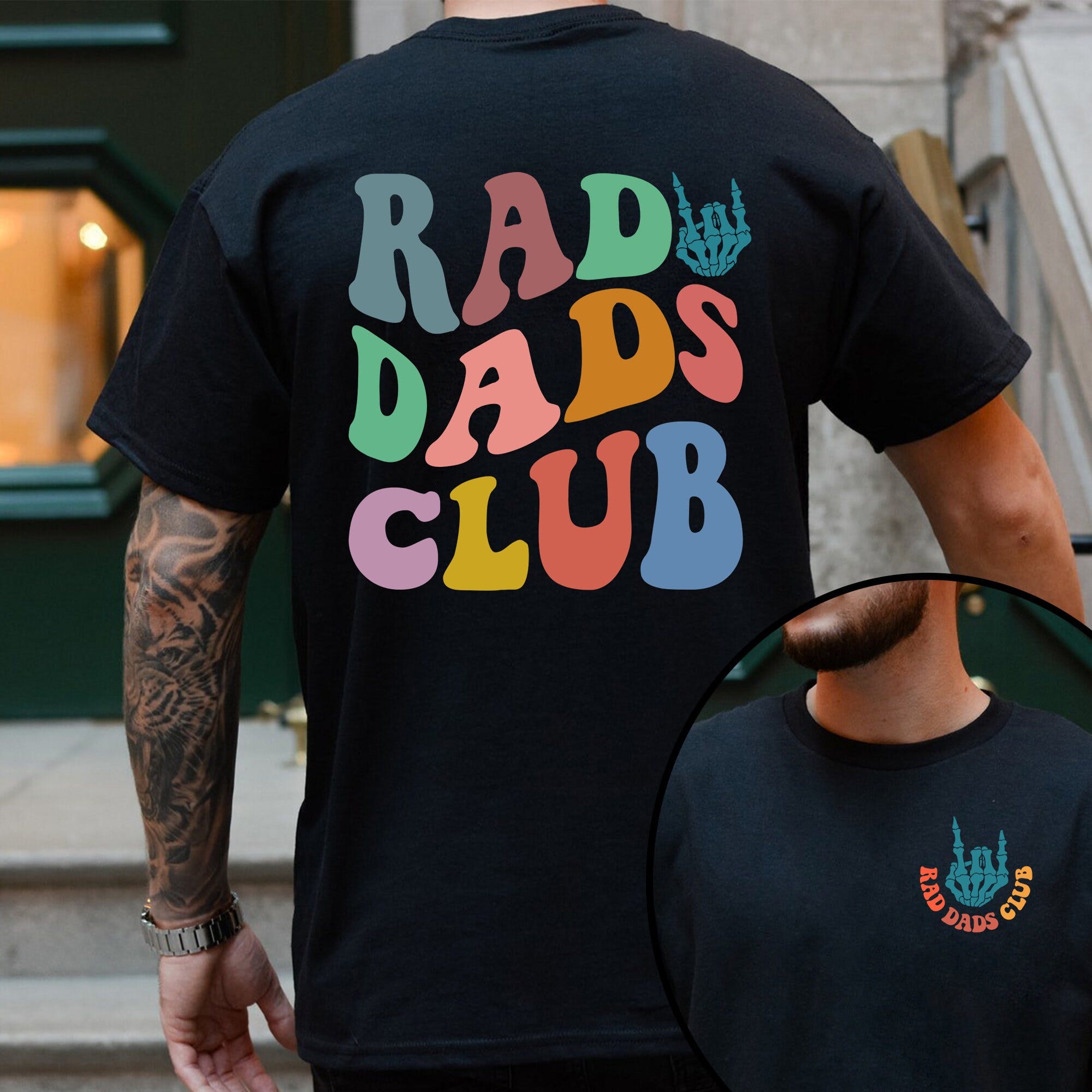 Rad Dads Club Shirt, Funny Dad Shirt, Father