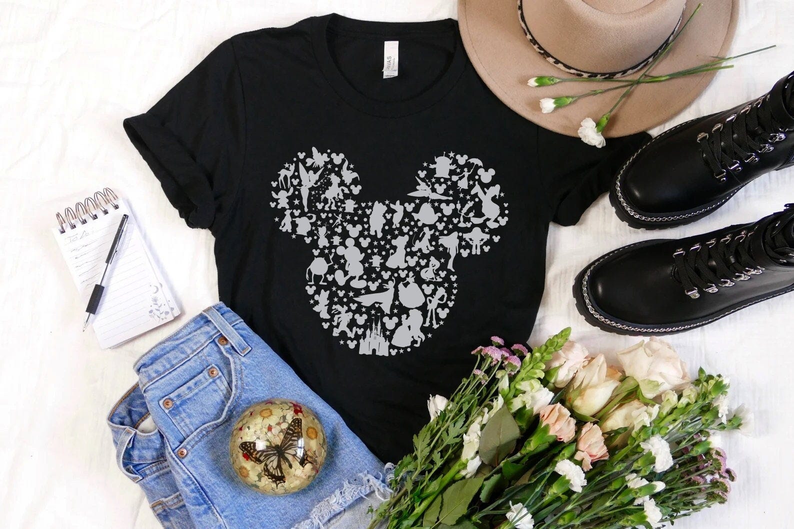 Disney Shirt, Disney Shirt for Women, Disney Ear Shirt, Women