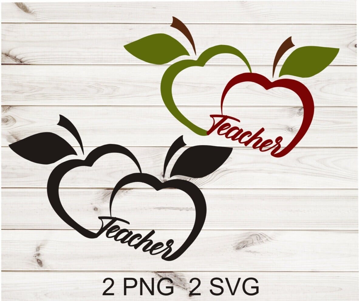 Teacher SVG,Back To School PNG,Apple SVG,Teacher Files For Cricut,School svg,Teacher Clipart,Teacher lifeSVG