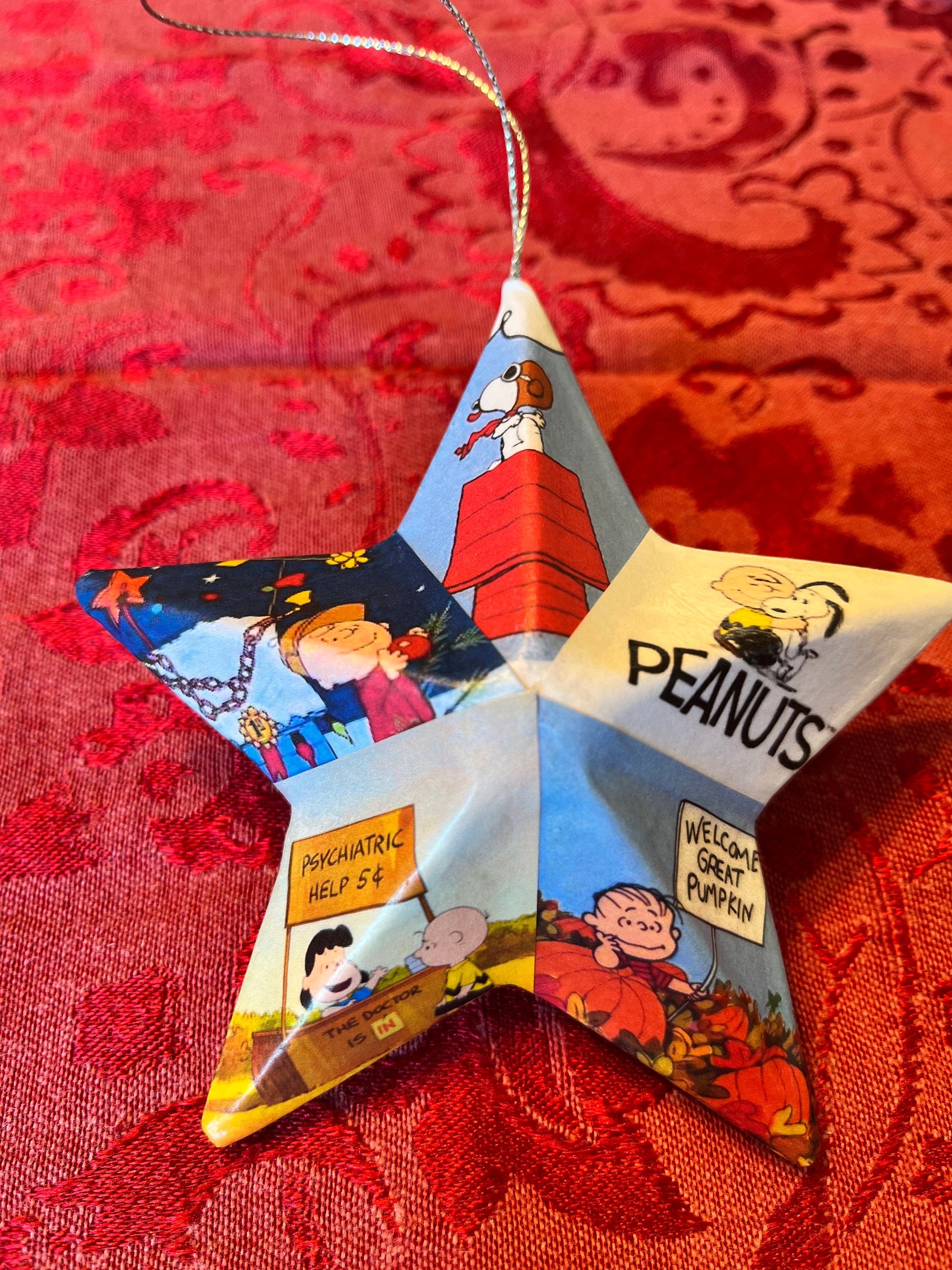 Peanuts - Charlie Brown - Handmade - Ornament - Christmas - The Great Pumpkin - Thanksgiving - Snoopy - Christmas Tree