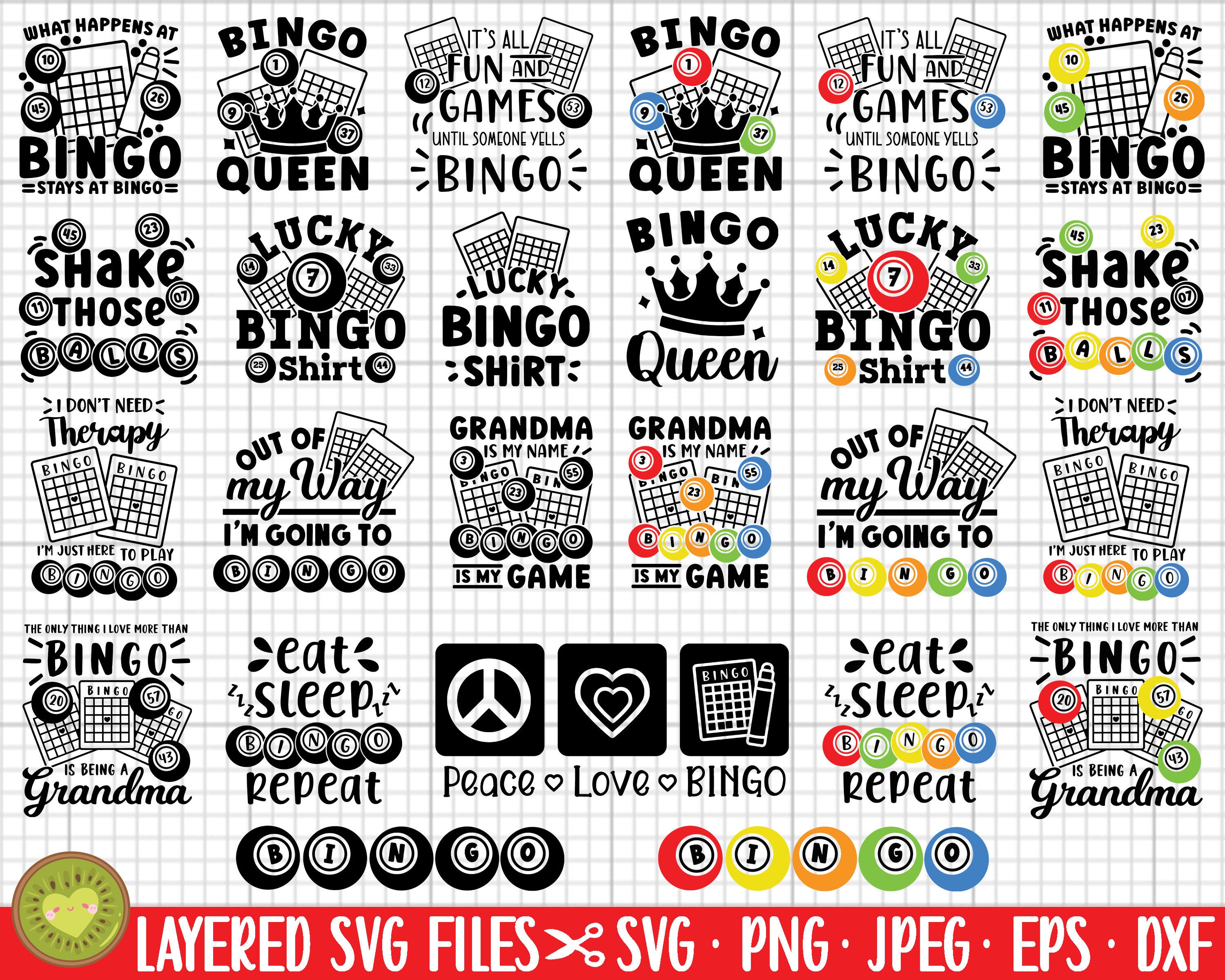 bingo svg bundle bingo png bundle bingo svg file cricut free commercial use