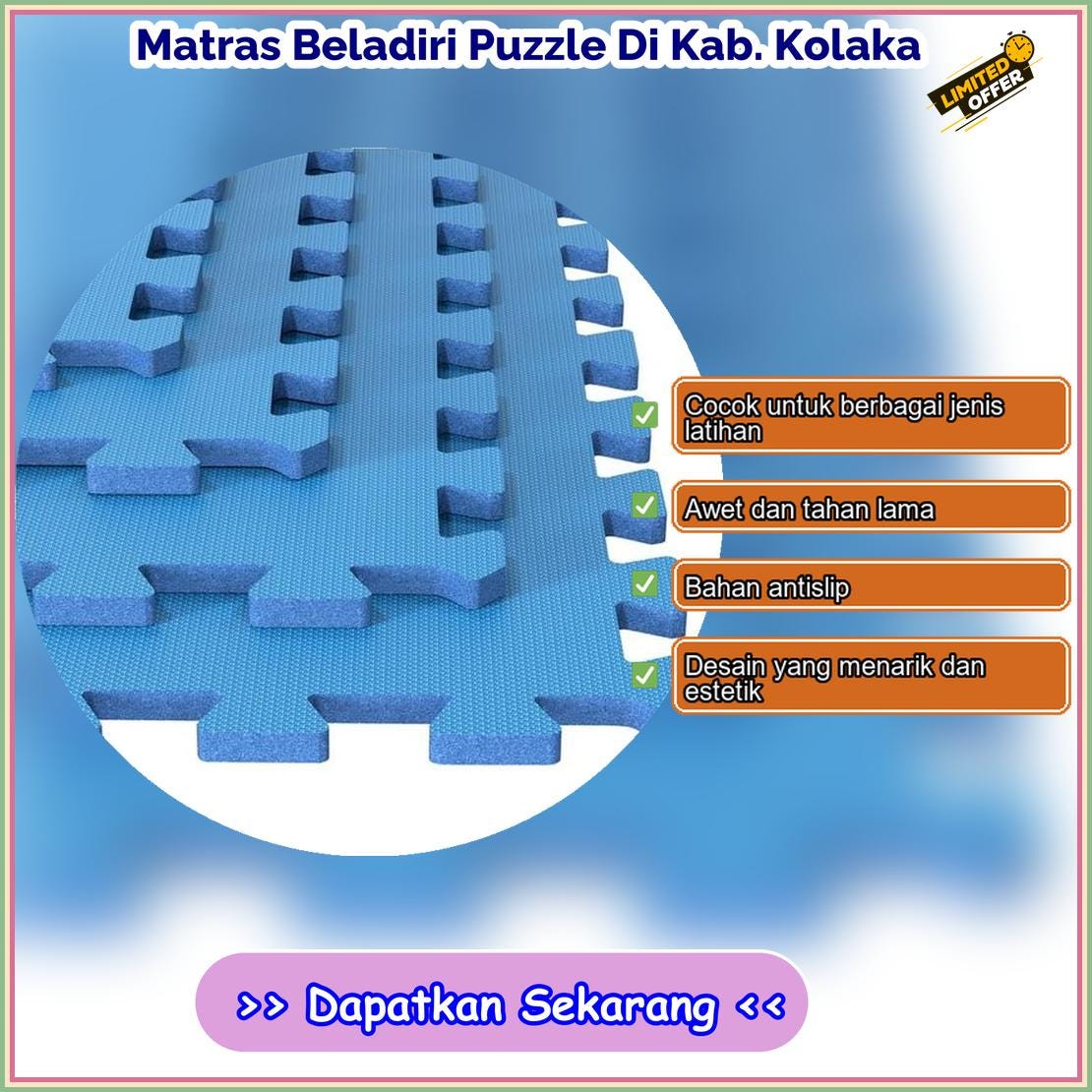 Matras Beladiri Puzzle Di Kab Kolaka