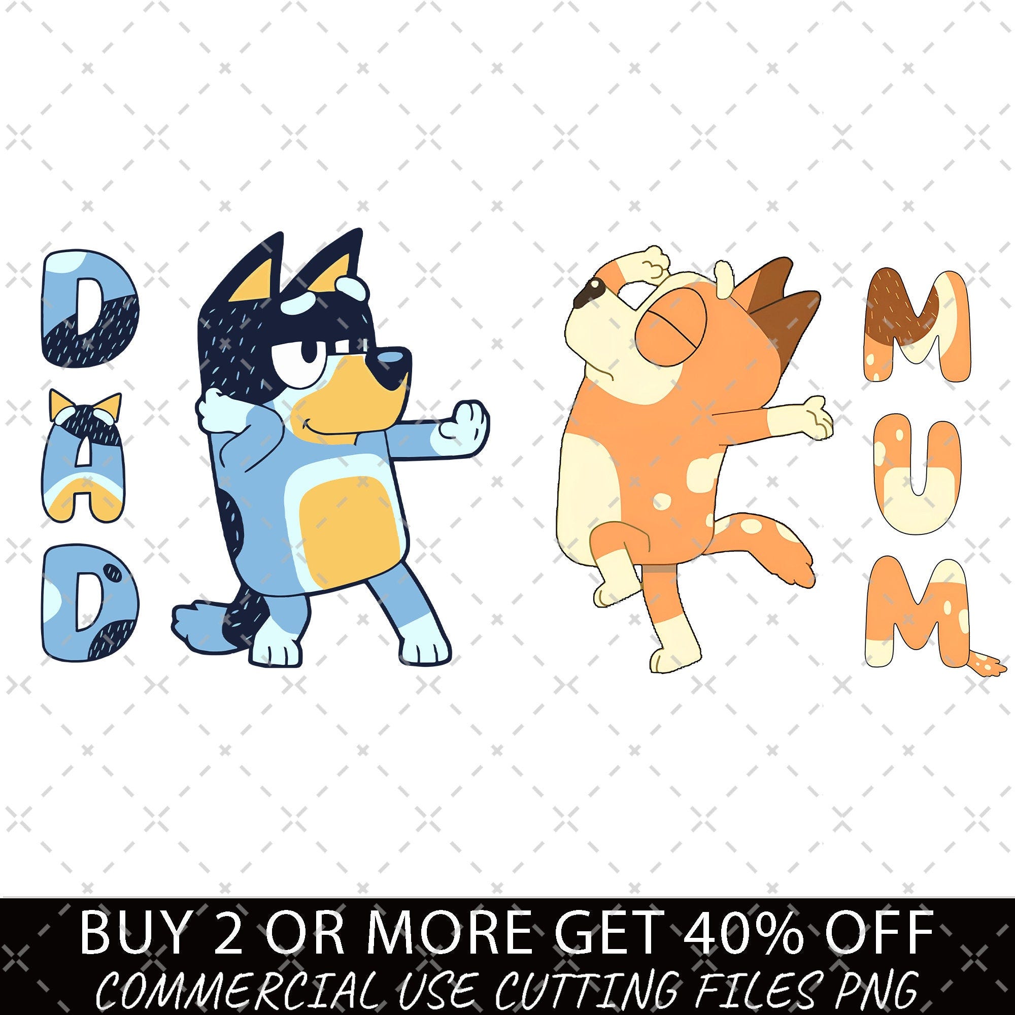 Dad Mum Couple Png, Bluey Mom Png, Bluey Dad Png Bluey Family Png, Bluey Png, Bluey Mum Png, Bluey Fathers Day Png, Bluey Mothers Day Png