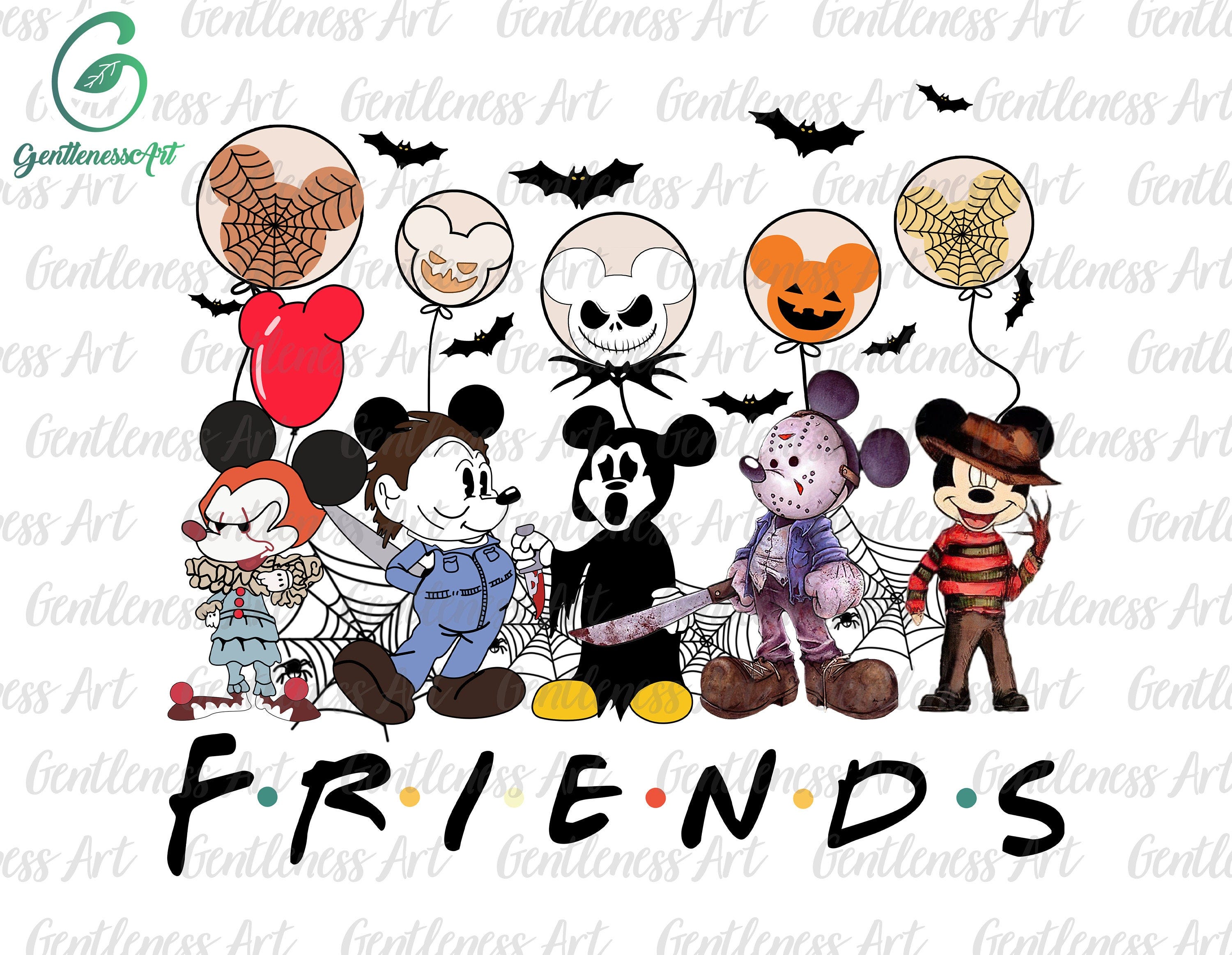 Happy Halloween Png, Spooky Vibes Png, Friends, Horror Halloween Png, Trick Or Treat Png, Fall, Png Files For Sublimation