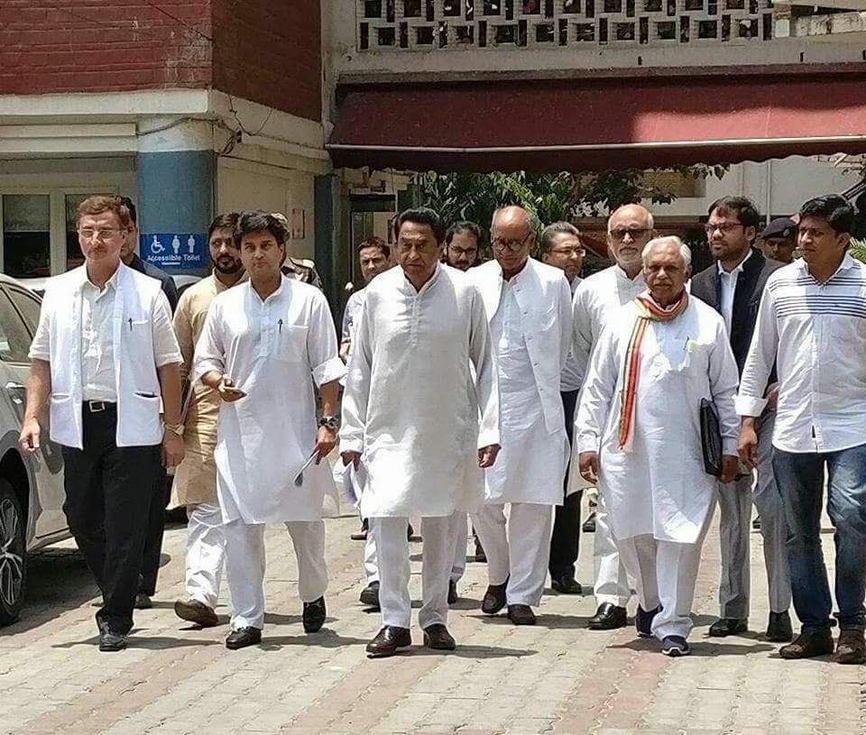 7. Outside the Election Commission of India, New Delhi on June 3rd 2018.