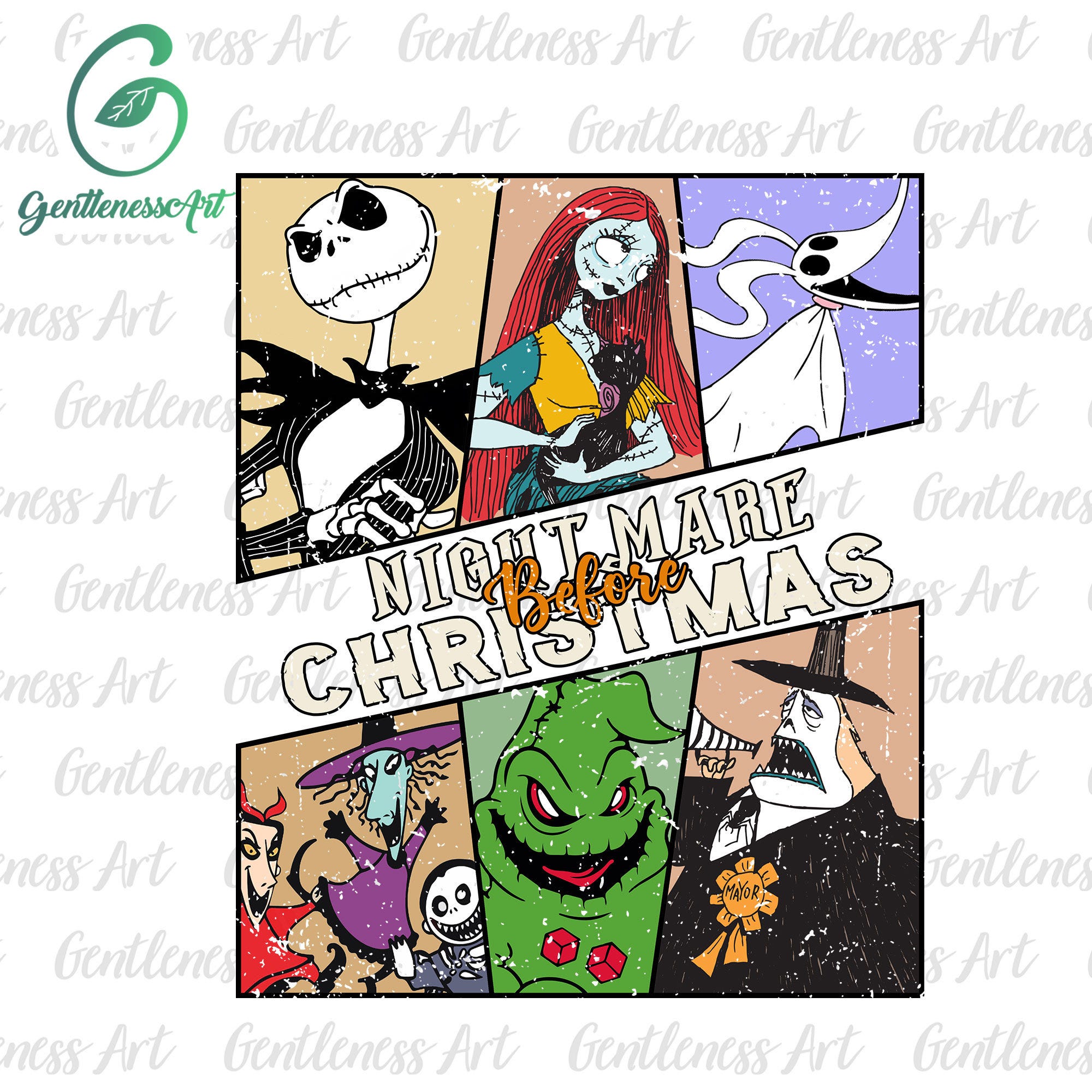Nightmare Halloween Png, Trick Or Treat Png, Spooky Vibes Png, Skeleton Png, Halloween Party, Png Files For Sublimation, Only PNG